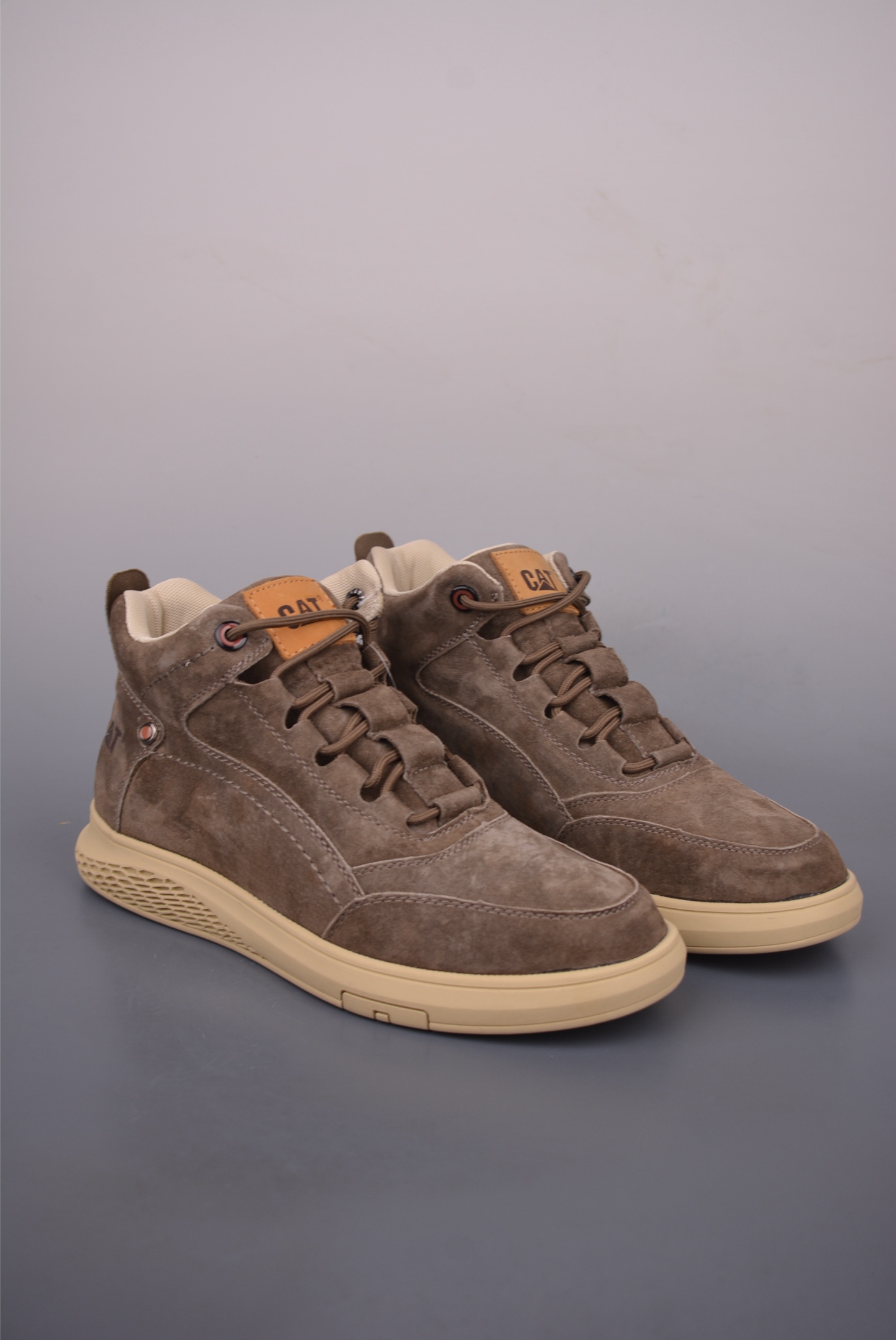 CAT Men's Casual Mid-Top Leather Lace-Up Martin Boots - Outdoor & Comfortable 1 i1760312484530 8592 0 0