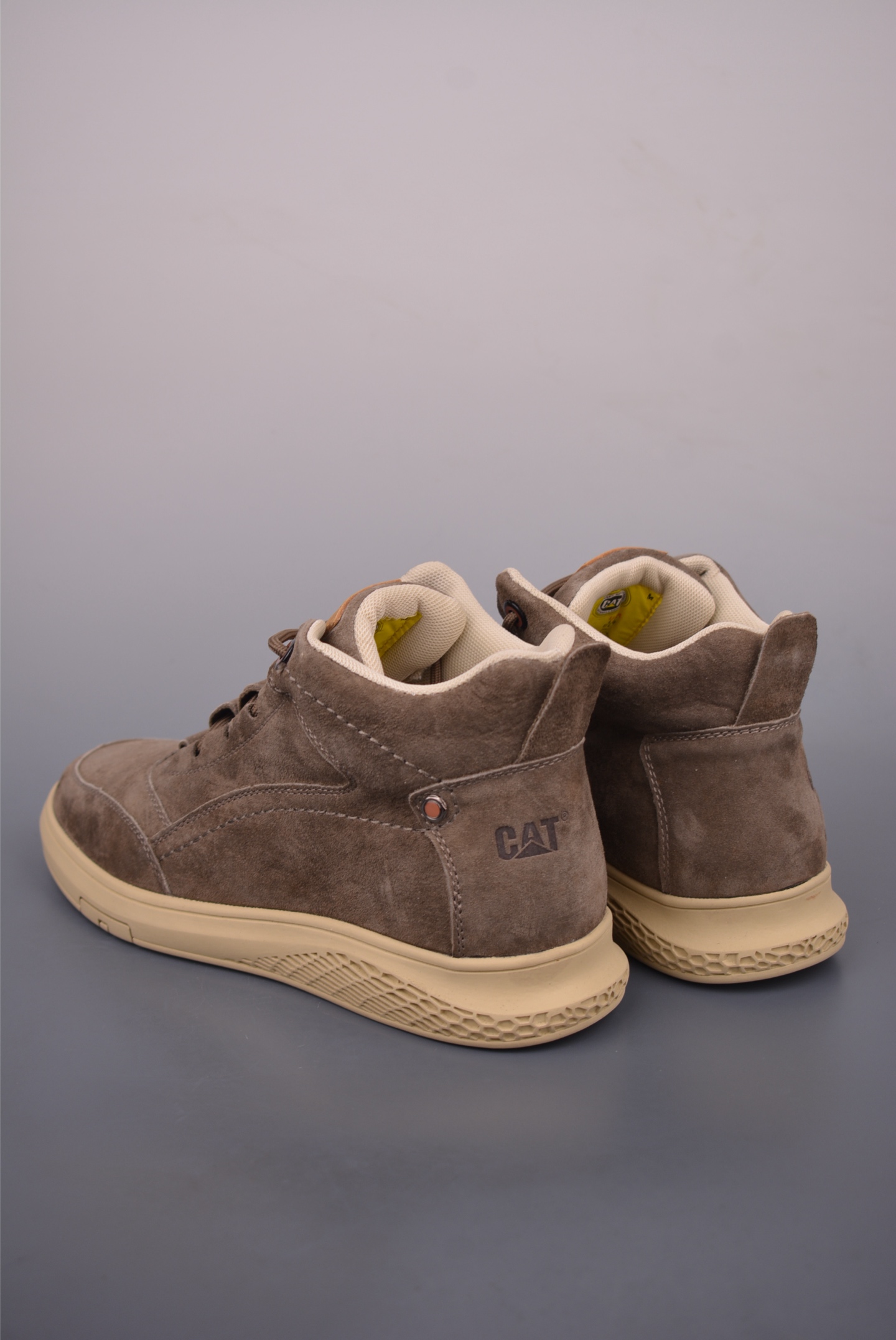 CAT Men's Casual Mid-Top Leather Lace-Up Martin Boots - Outdoor & Comfortable 2 i1760312484553 3628 0 1