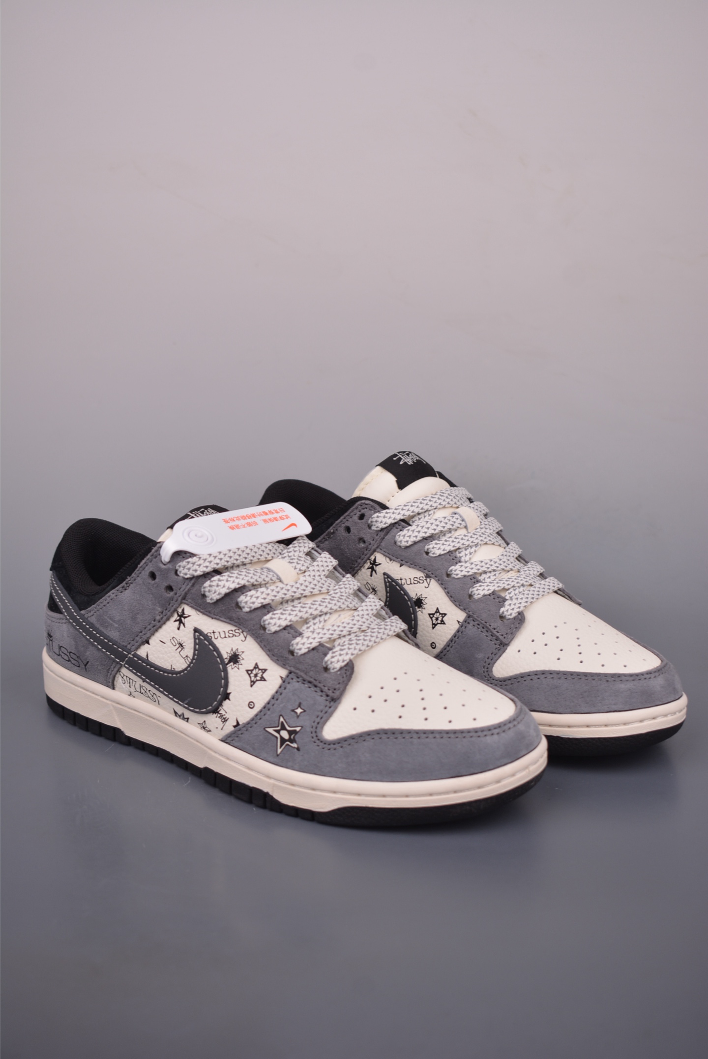 Nike SB Dunk Low Stussy Premium Leather, Clean Embroidery & Perfect Details