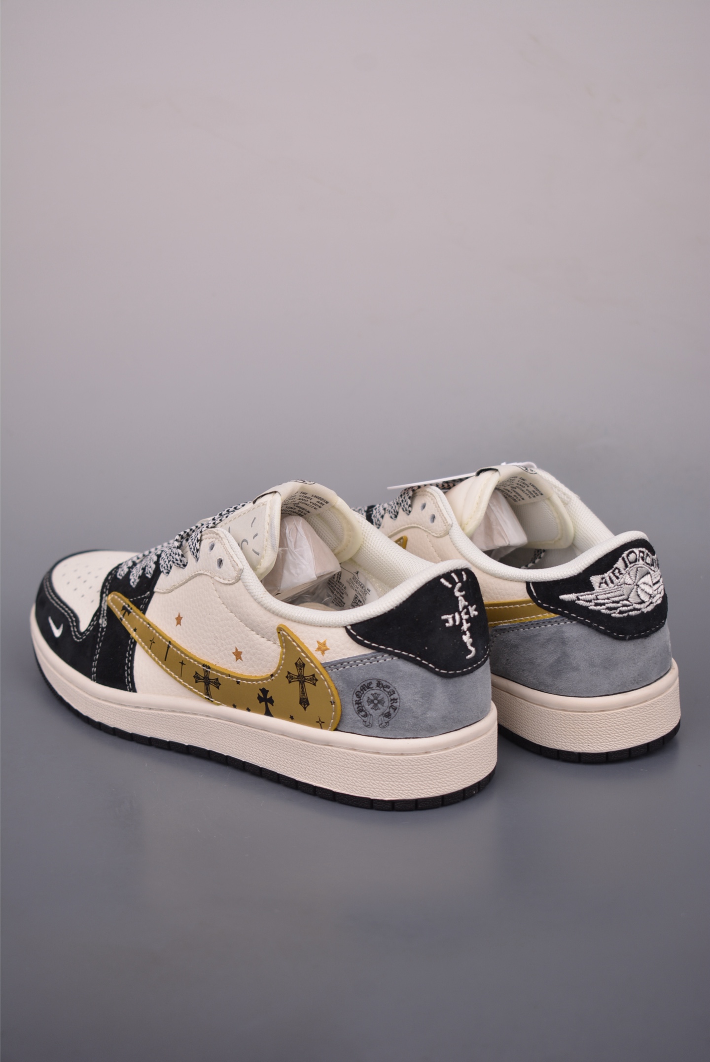 Fragment x Travis Scott x Chrome Hearts Air Jordan 1 Low Sneakers 2 i1760527542799 9789 0 1