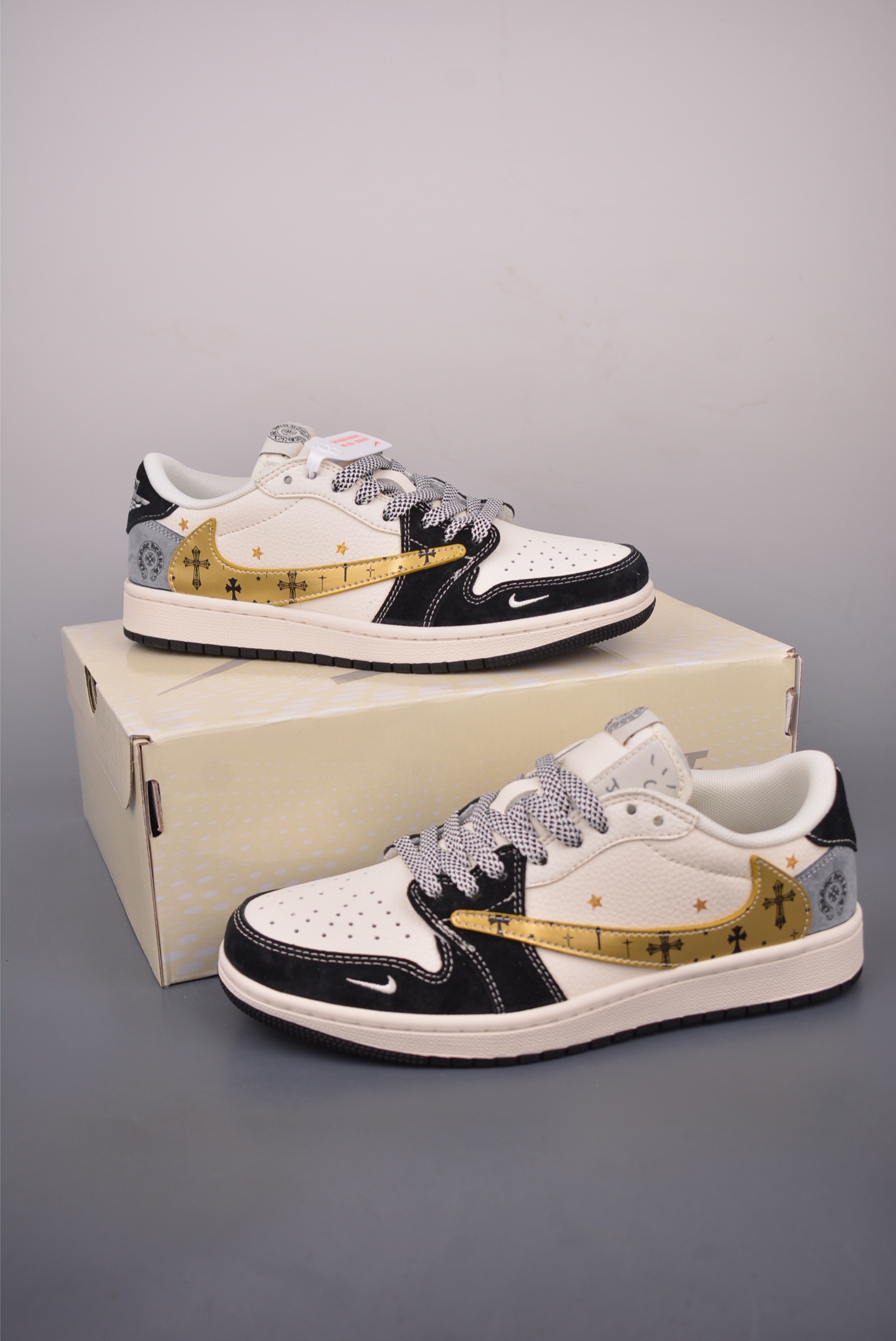 Fragment x Travis Scott x Chrome Hearts Air Jordan 1 Low Sneakers 5 i1760527545538 3447 0 4