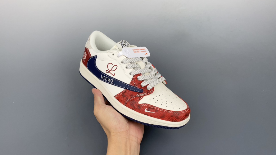 Fragment x Travis Scott x Loewe Air Jordan 1 Low: A Stylish Sneaker Collab