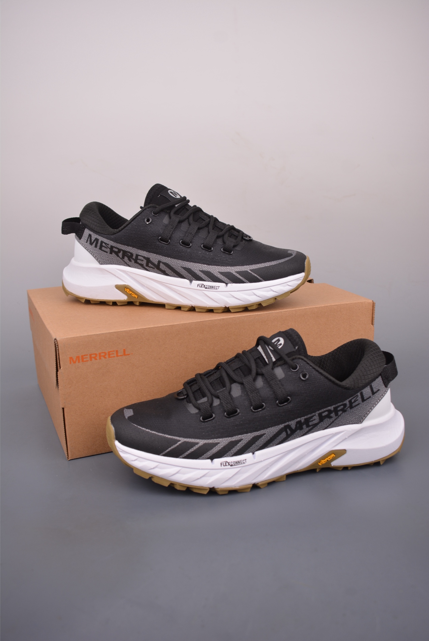 WILD THINGS × MERRELL迈乐 AGILITY PEAK 4 简约舒适蜂鸟户外越野跑步鞋 J067212