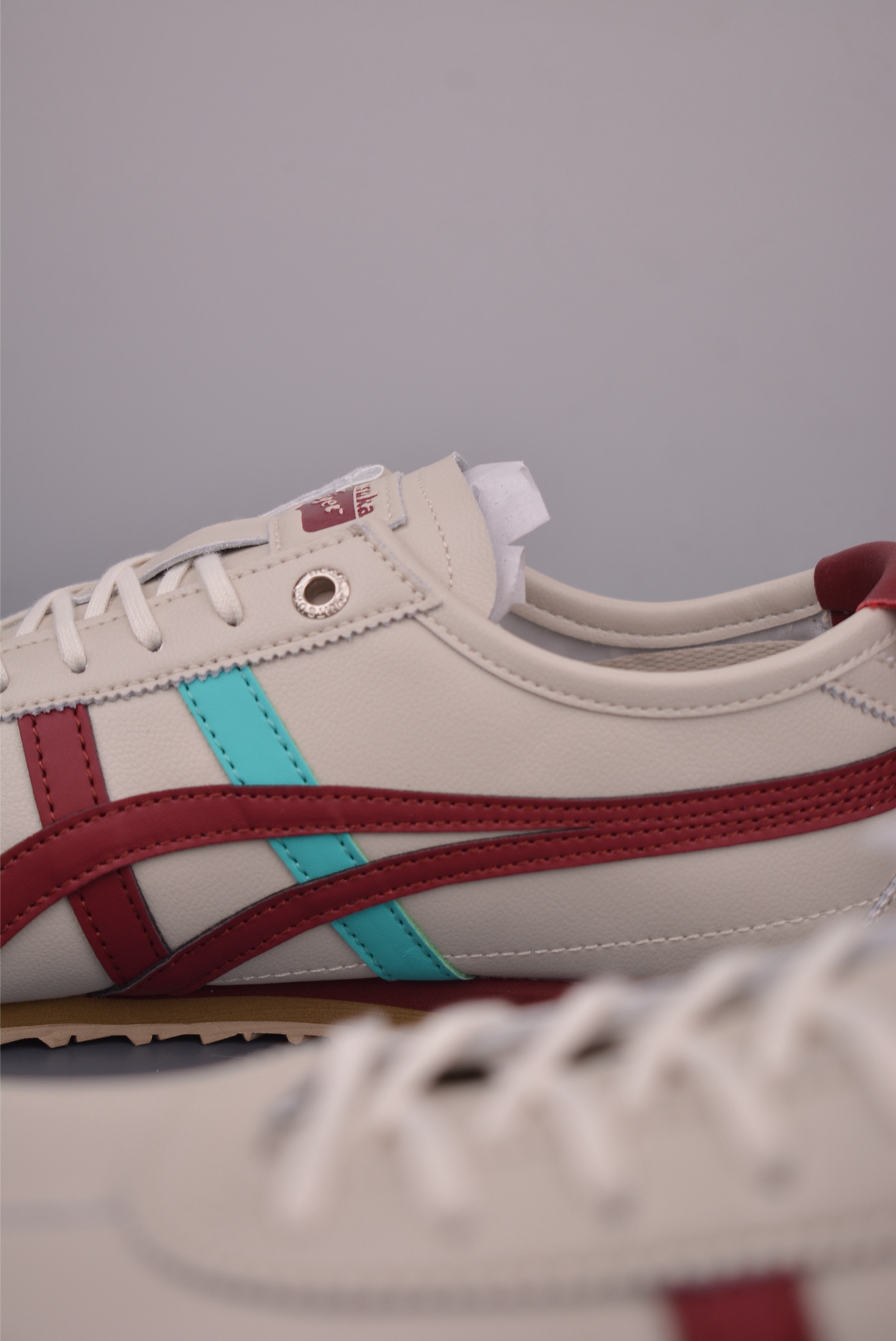 Onitsuka Tiger Mexico 66 SD Cream/Maroon Leather Sneakers - Size 36-45 8 i1760555416055 9353 0 7