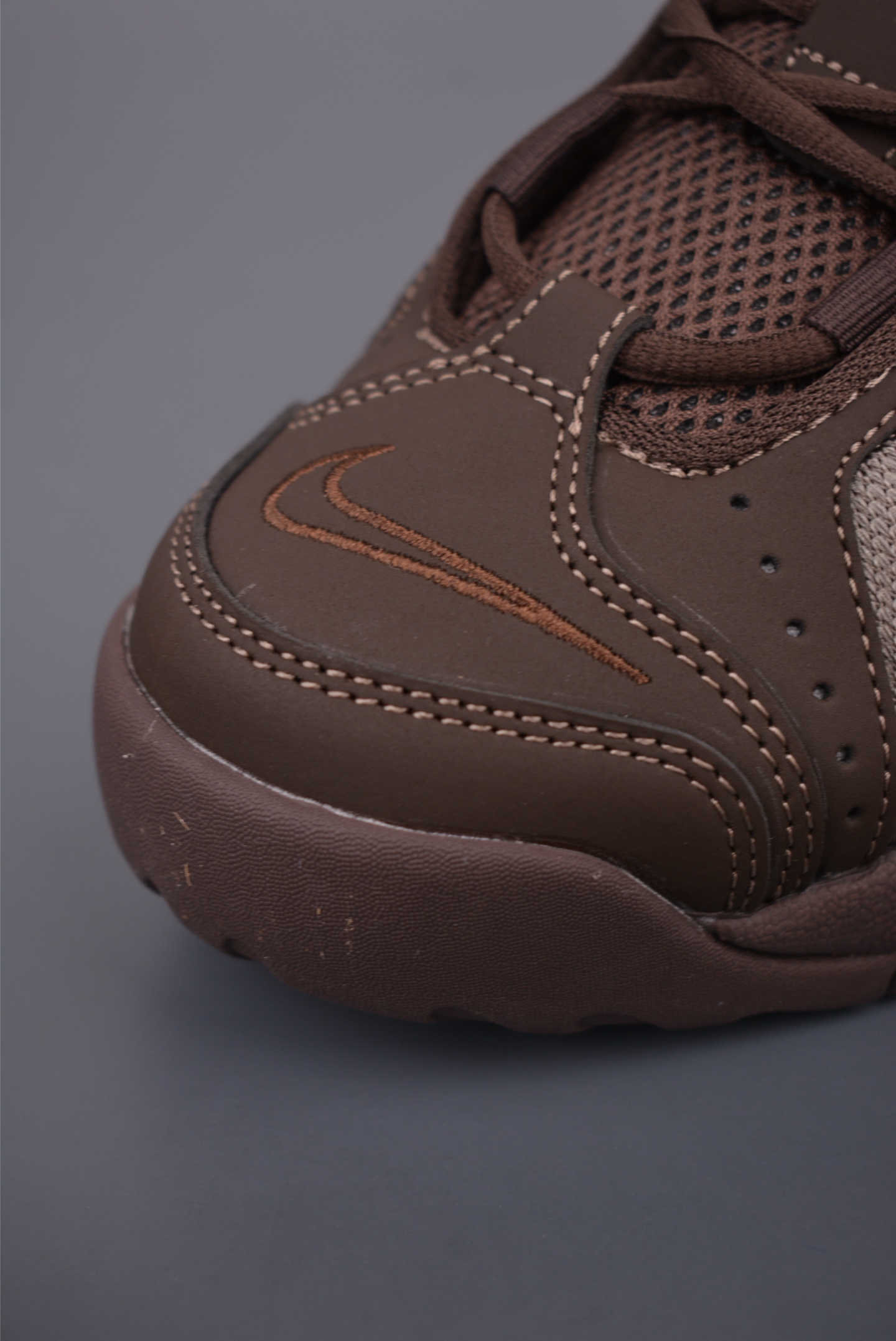 Nike Air More Uptempo Pippen Edition Brown Mesh Sneakers 6 i1760657651257 5757 0 5