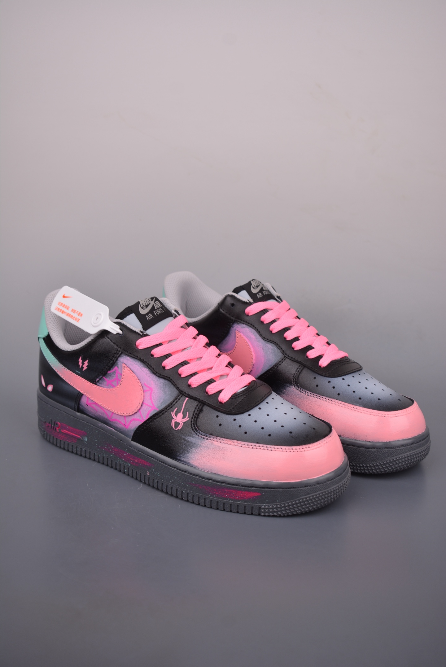 Nike Air Force 1 Low Graffiti Custom Sneakers - Limited Edition Design