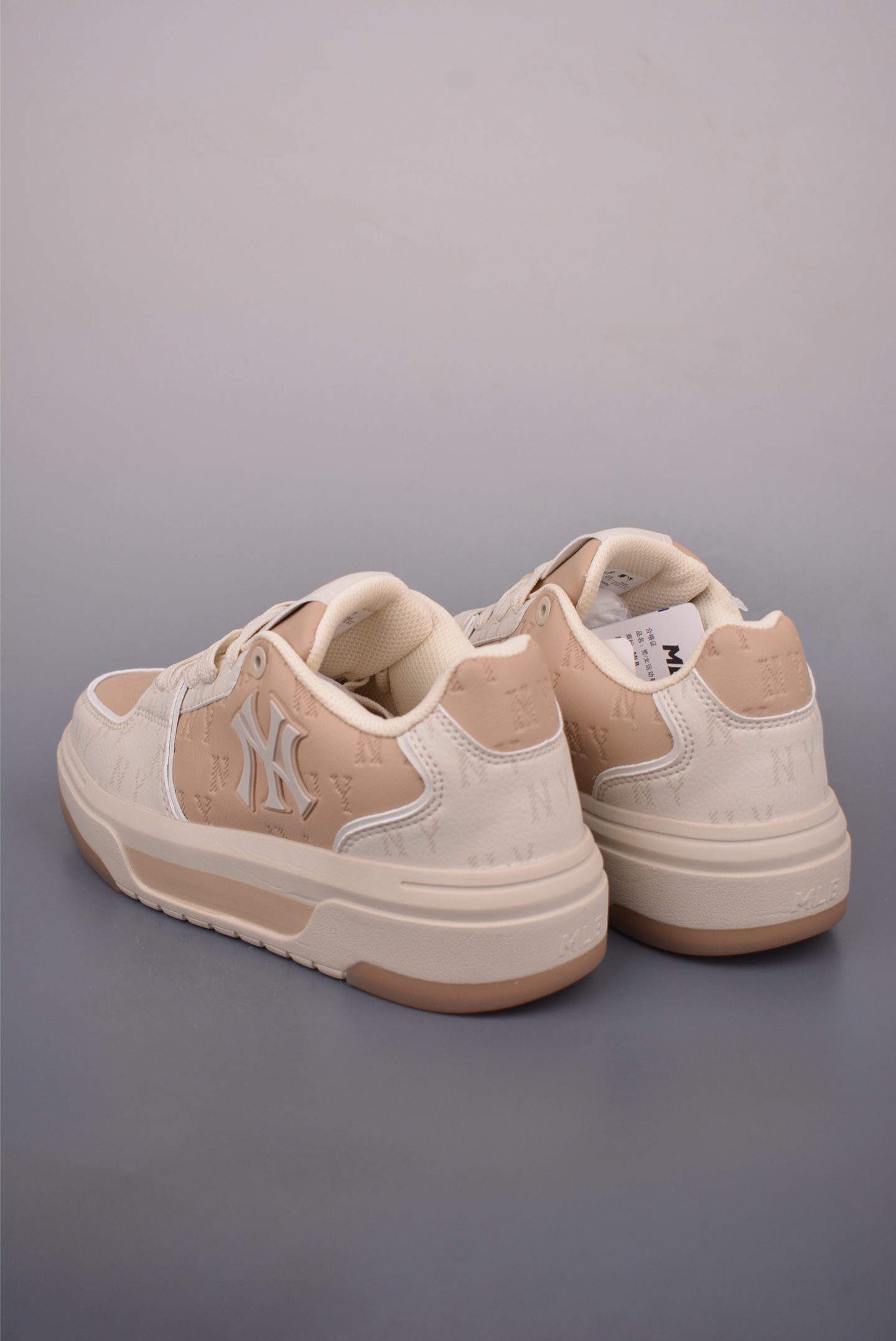 MLB Chunky Liner Embo Monogram Cooperstown Sneakers - Retro Style & Modern Comfort 2 i1760739529075 4060 0 1