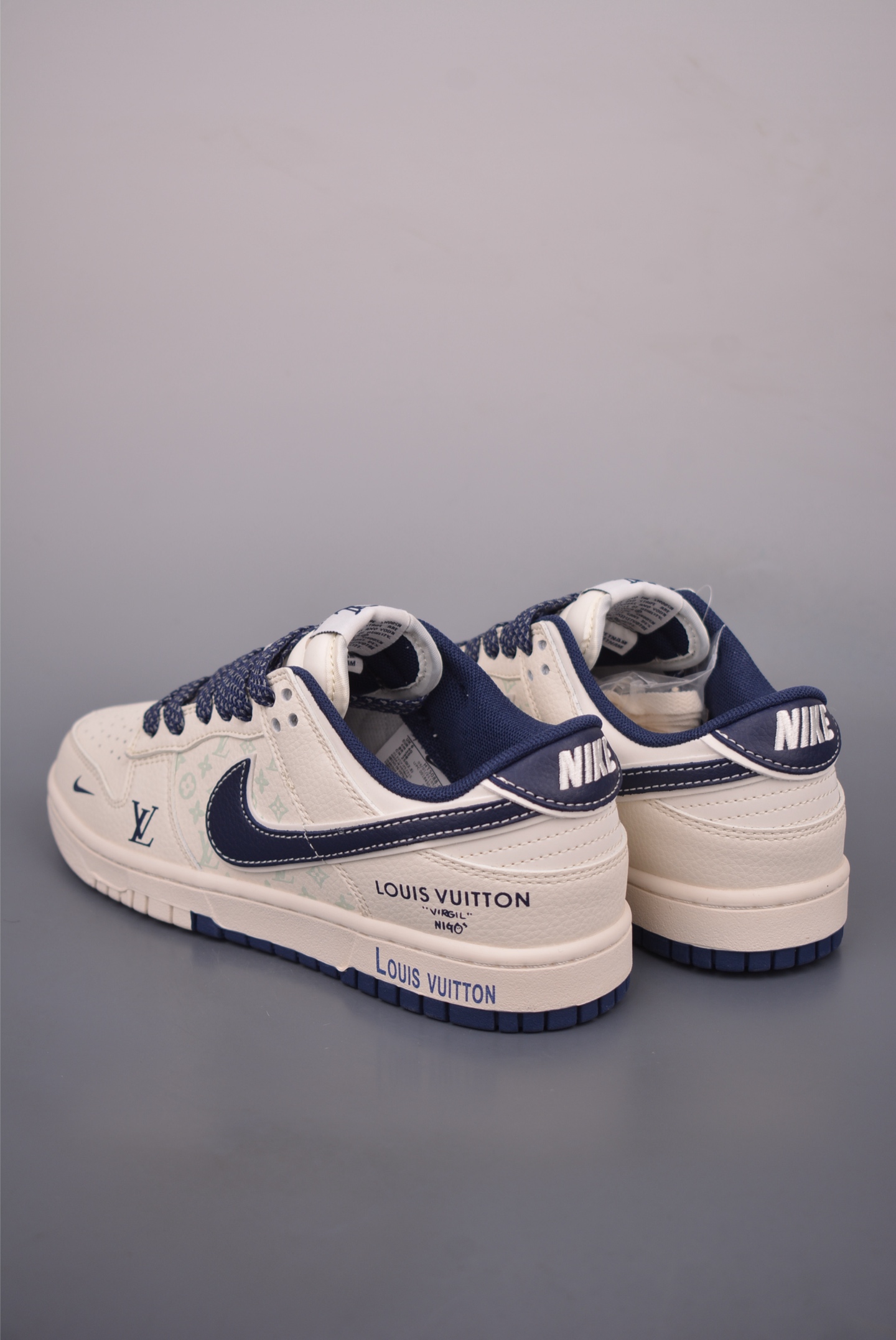 Nike SB Dunk Low Louis Vuitton Cream/Navy Sneakers Size 36-45 2 i1760744863685 2717 0 1