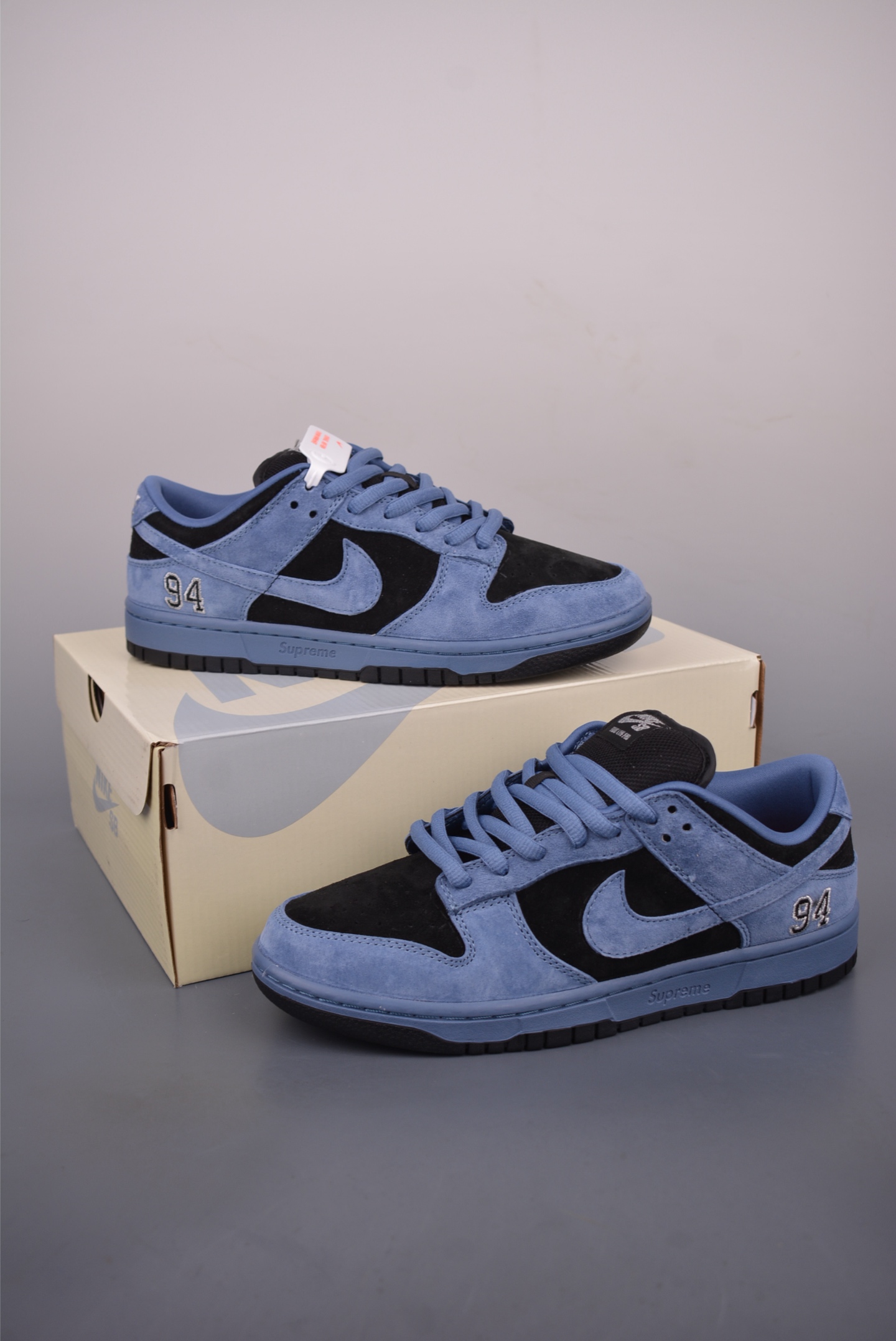 Nike SB Dunk Low Supreme Black Blue Shoes HQ8487, Stylish & Comfortable 6 i1760746396378 6274 0 4