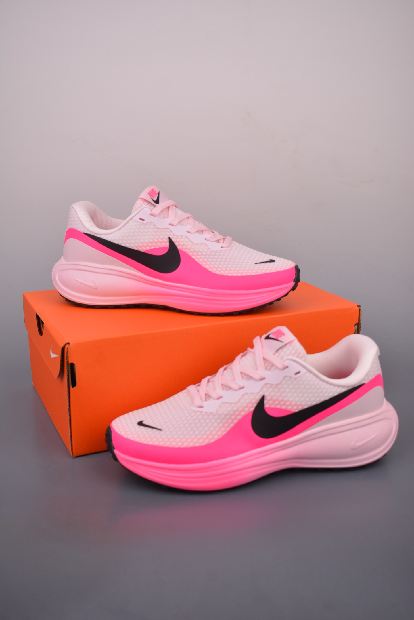 Nike Revolution 8 Women's Running Shoes - Lightweight Comfort, Pink/Black 6 i1760855021340 1746 0 4