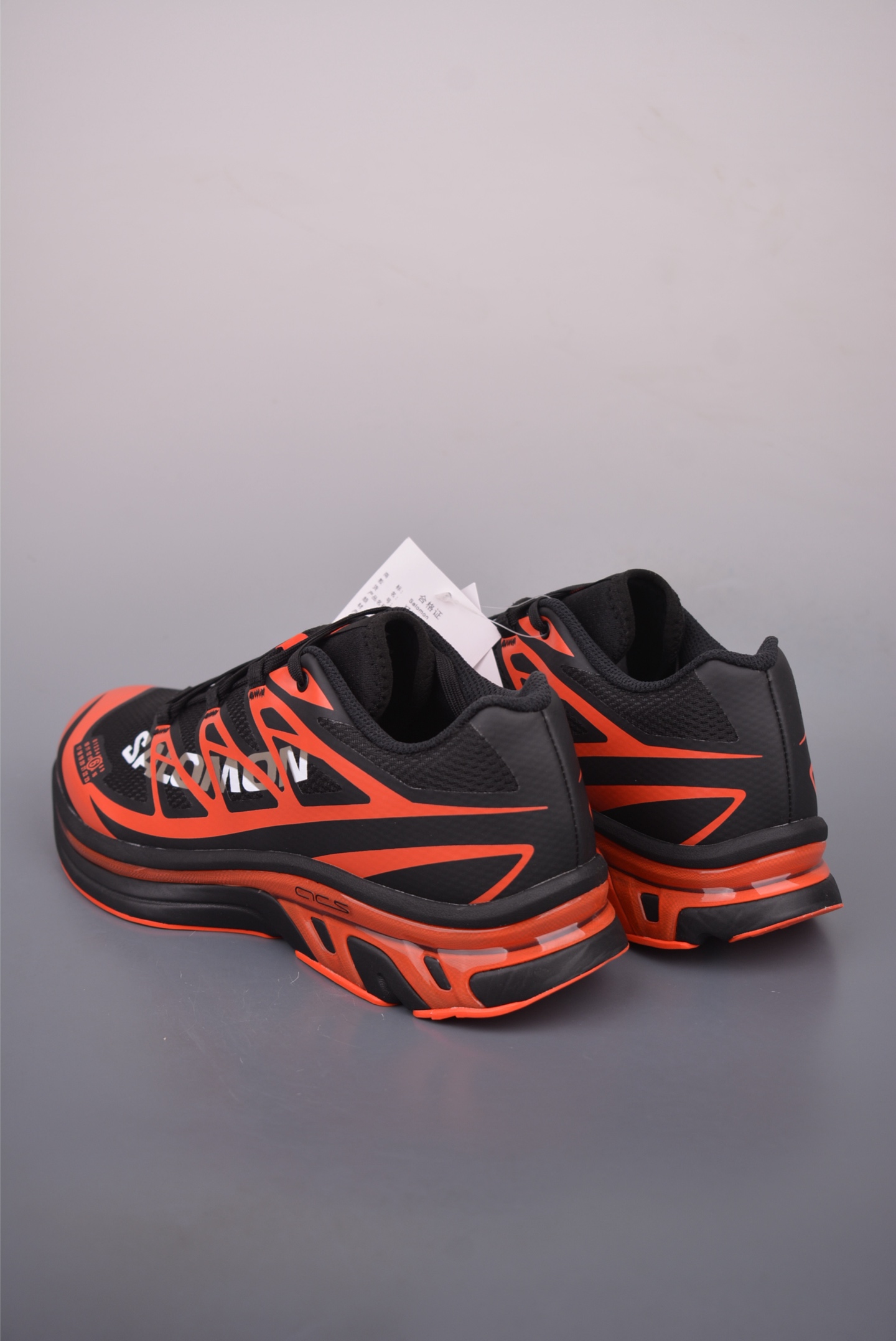MM6 Maison Margiela x Salomon Spectur 2 Trail Running Shoes - Black/Orange 2 i1760862336327 9729 0 1