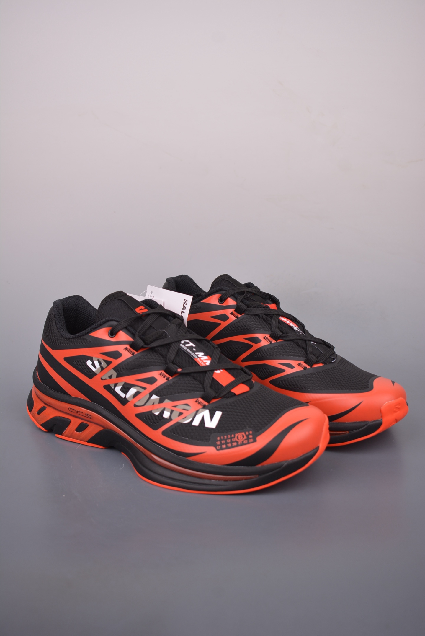 MM6 Maison Margiela x Salomon Spectur 2 Trail Running Shoes - Black/Orange 1 i1760862336334 4349 0 0