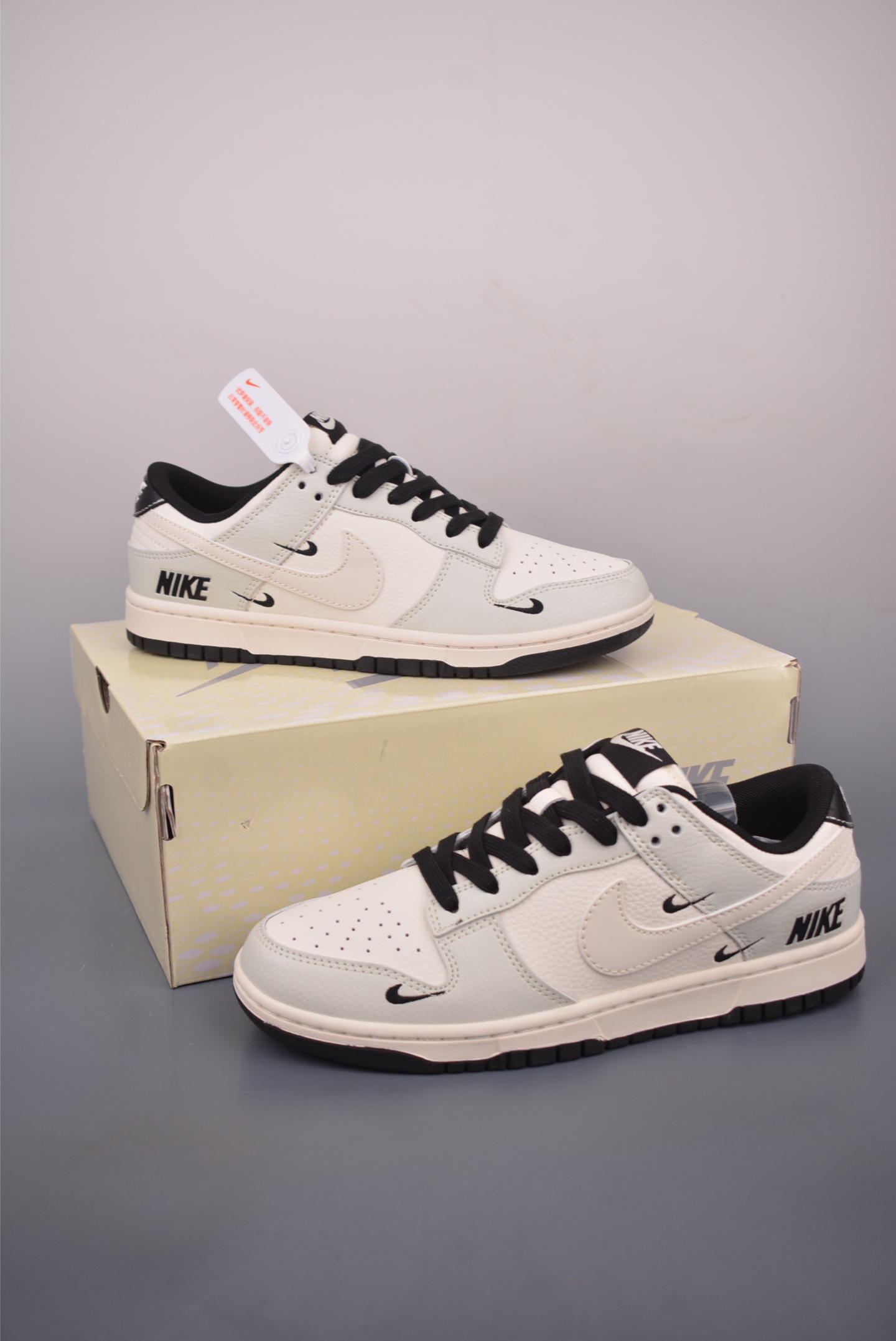 Nike SB Dunk Low White, Gray, and Black - Premium Comfort and Style 6 i1760864022484 2684 0 4