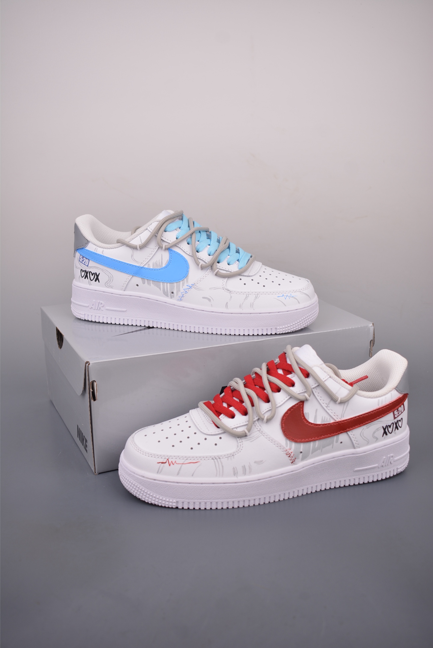 Nike Air Force 1 Low 'Valentine's Day' Mismatched Sneakers 6 i1760915745091 5666 0 4
