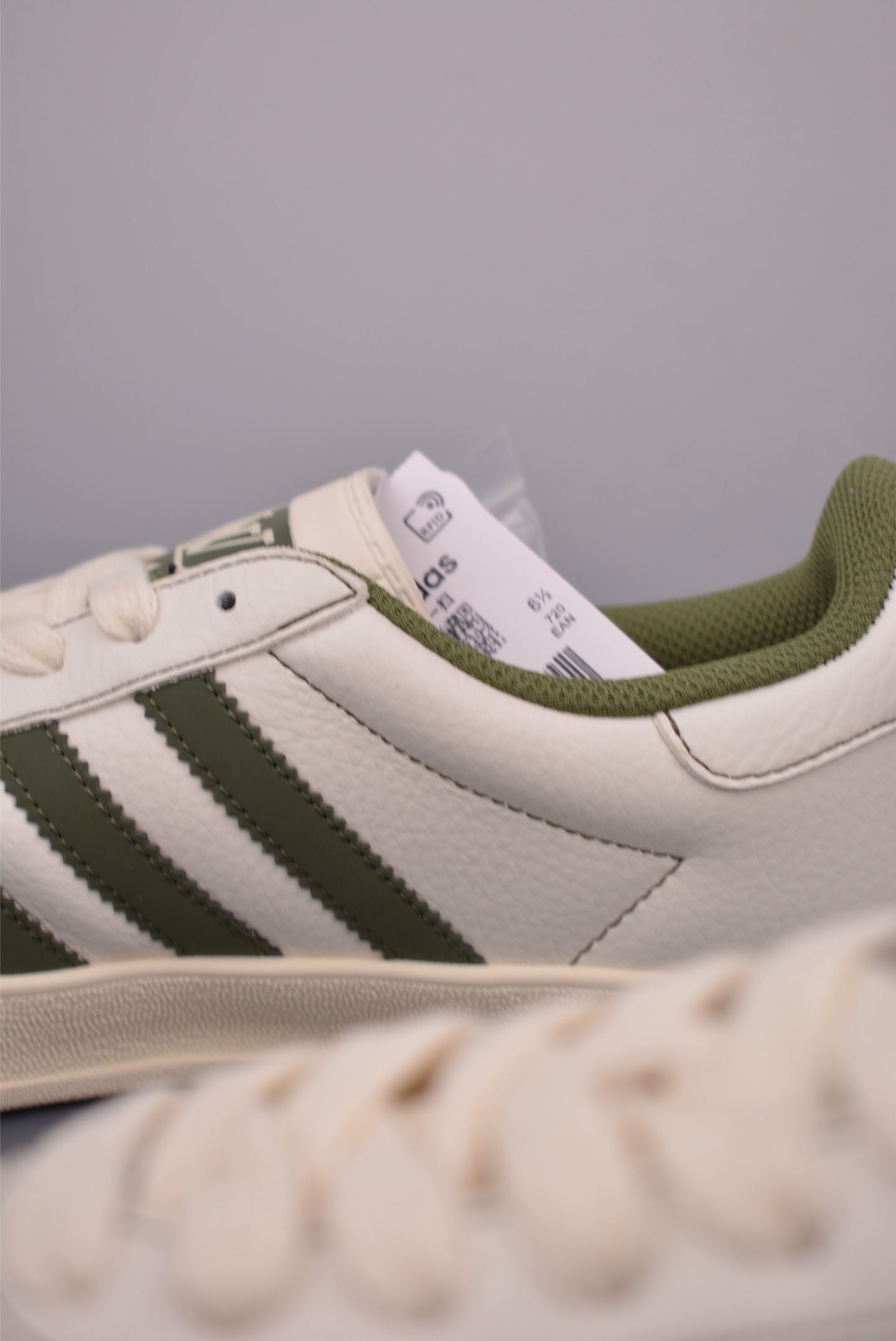 Adidas Gazelle Cream White and Dark Green Sneakers 9 i1760919680410 5737 0 6