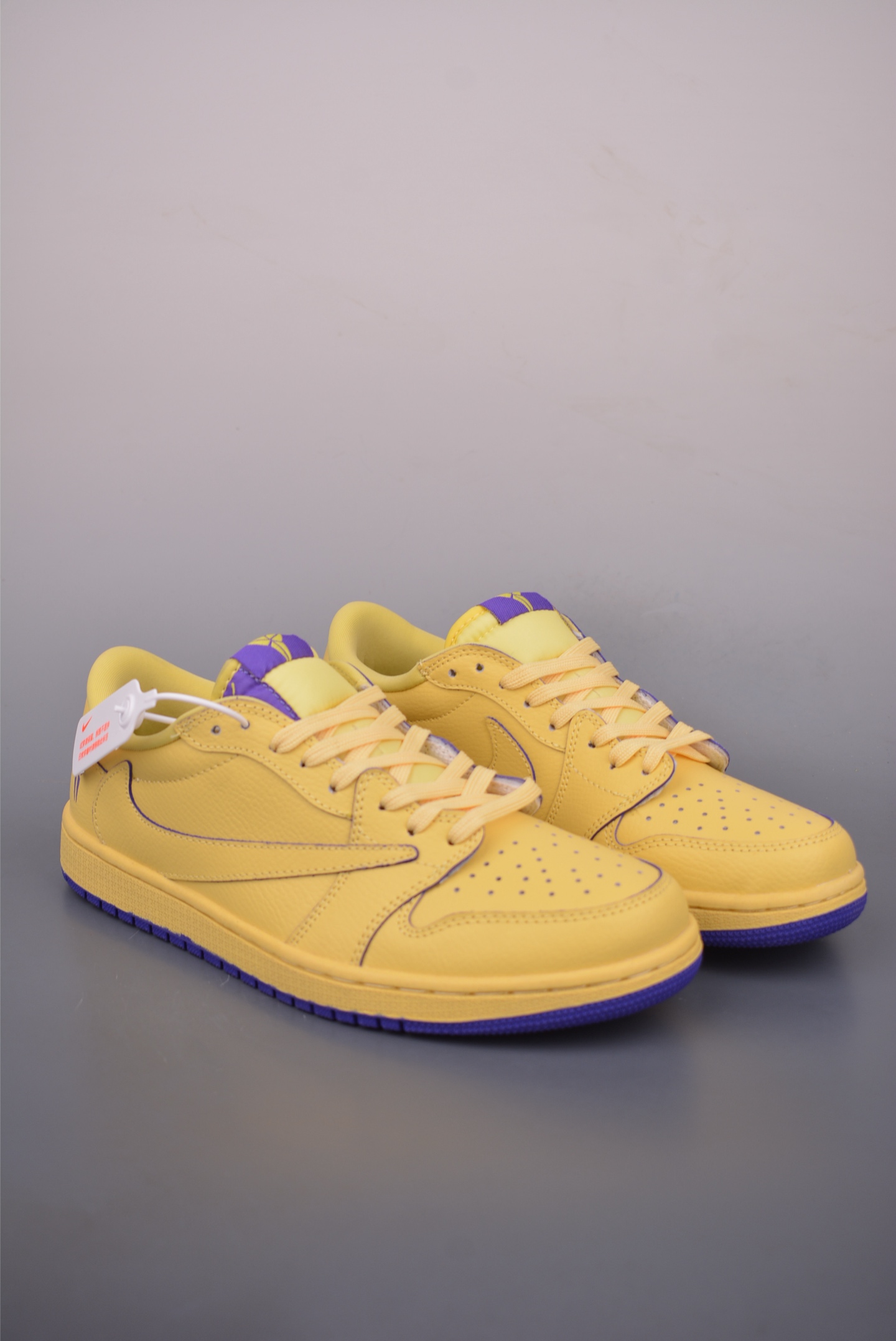 Fragment x Travis Scott x Kobe Air Jordan 1 Low Collab Sneakers