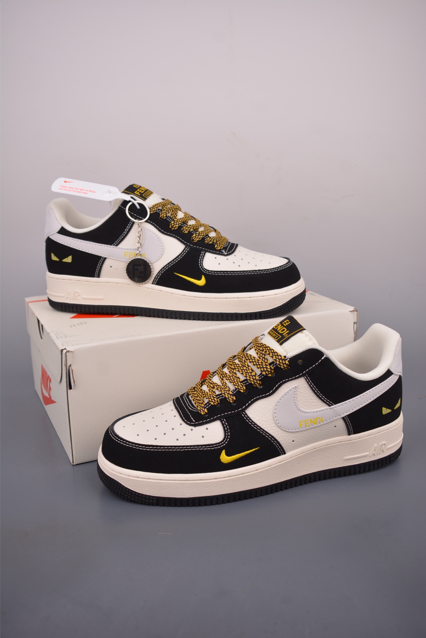 Nike Air Force 1 Low x Fendi Collaboration - Premium Quality, All Sizes Available 6 i1761037540256 1231 0 4