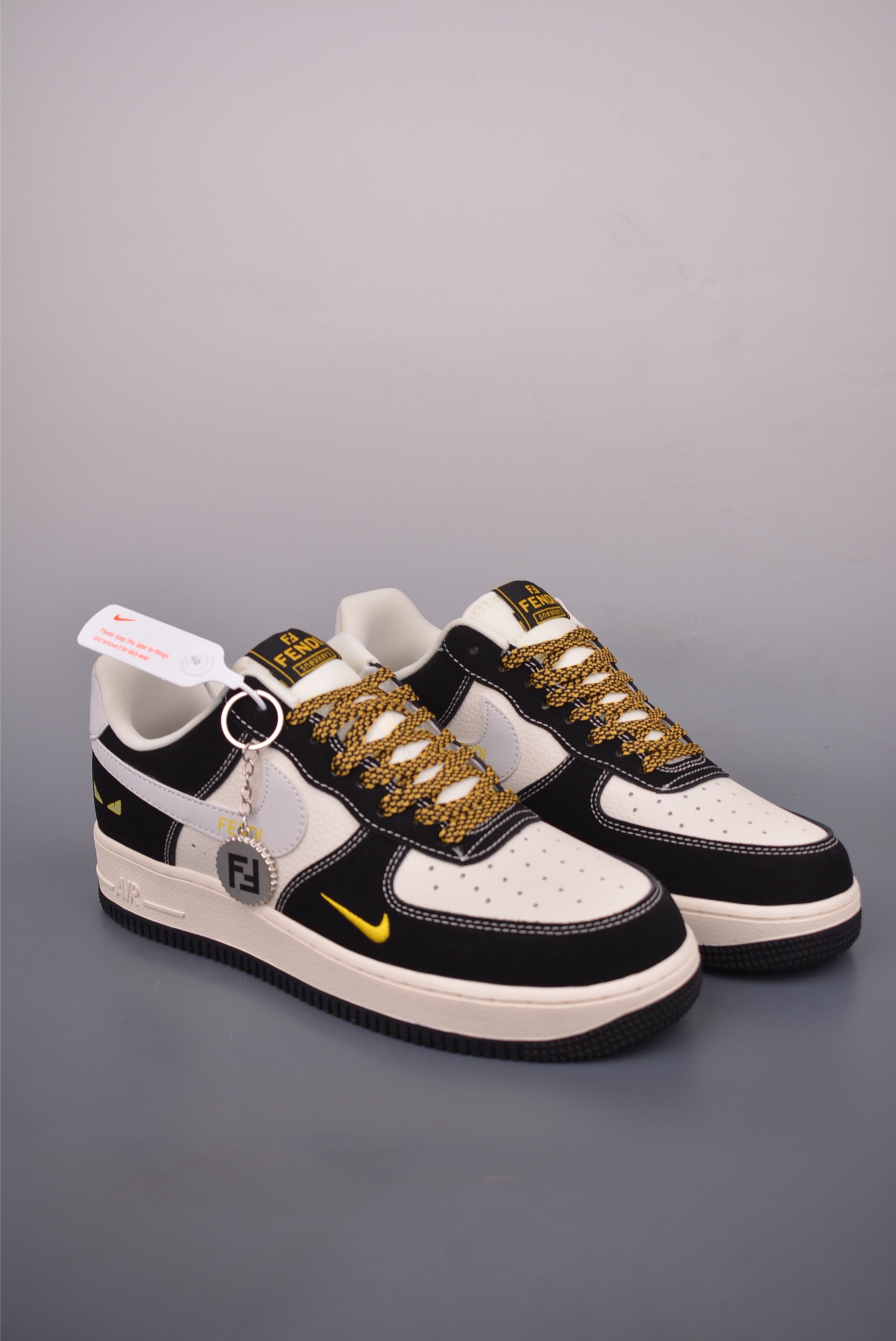 Nike Air Force 1 Low x Fendi Collaboration - Premium Quality, All Sizes Available