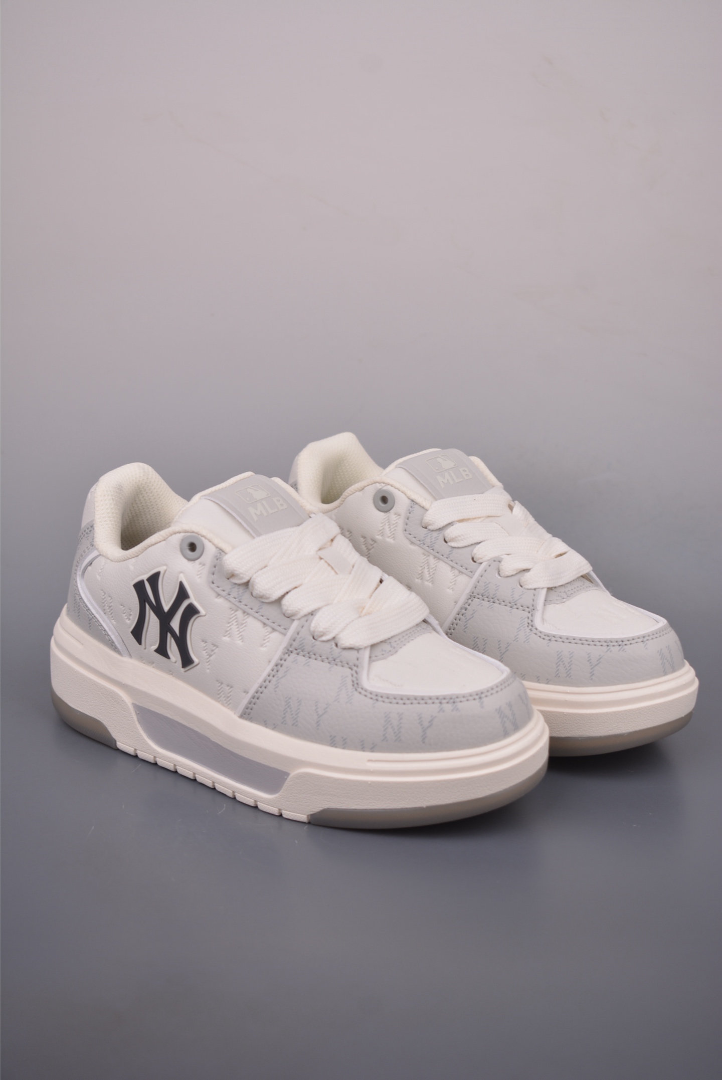 MLB Chunky Liner Embo Monogram Cooperstown Sneakers - Stylish & Comfortable