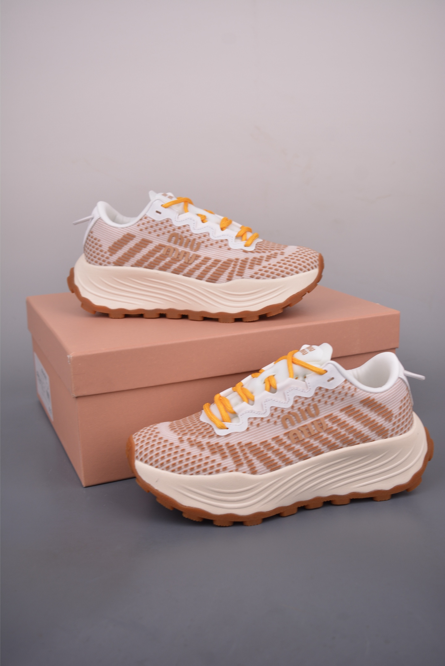 Miu Miu Women's Mesh Chunky Platform Sneakers - Comfortable, Chic, and Elevated 6 i1761084878502 580 0 4