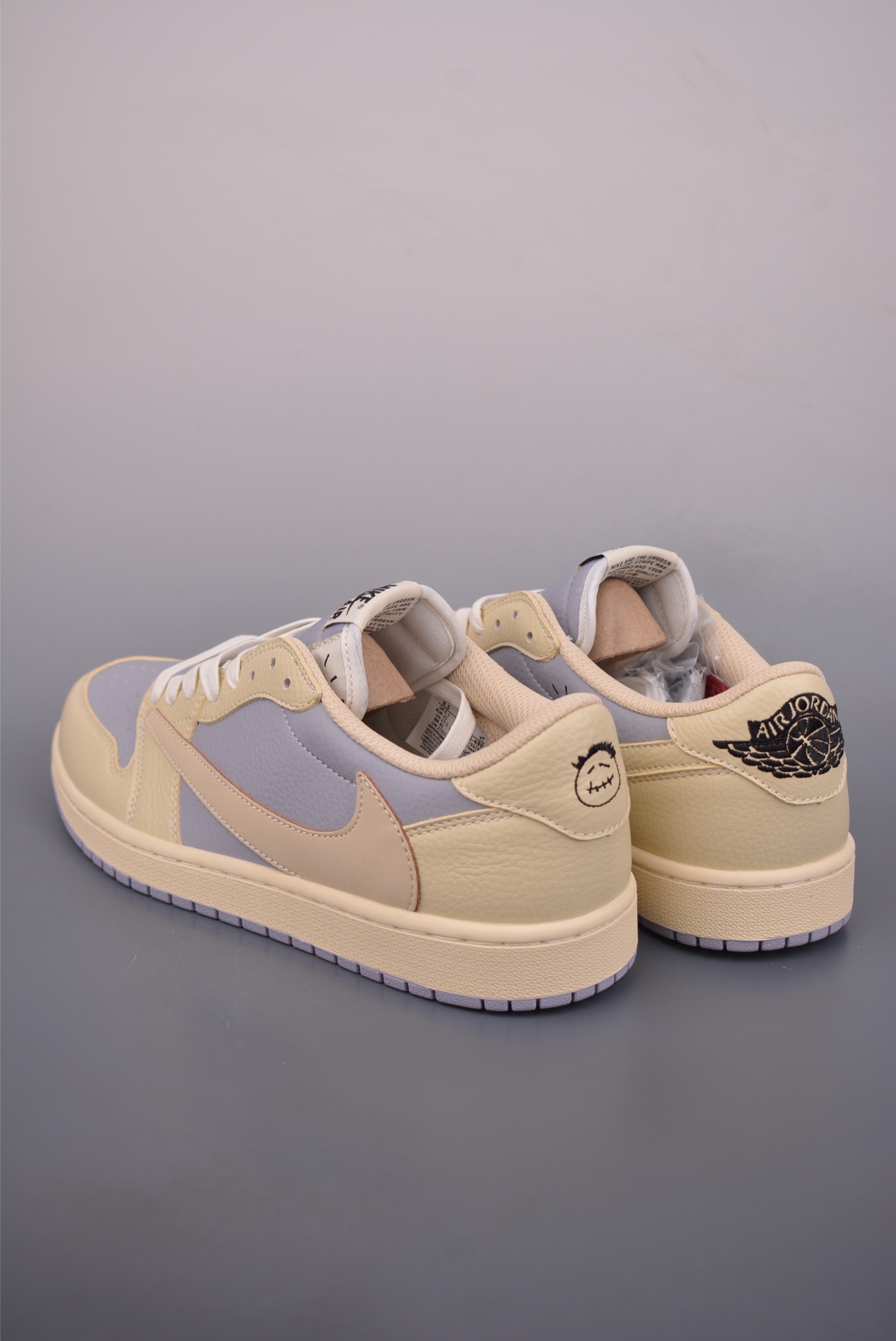 Fragment x Travis Scott x Air Jordan 1 Low 三方联名倒钩 DM7866-460