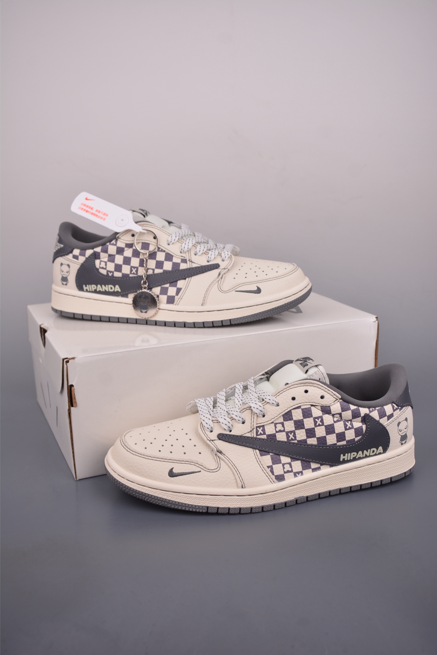 260 Fragment x Travis Scott x 暴力熊 Air Jordan 1 Low 解构鞋带 XB1979-020