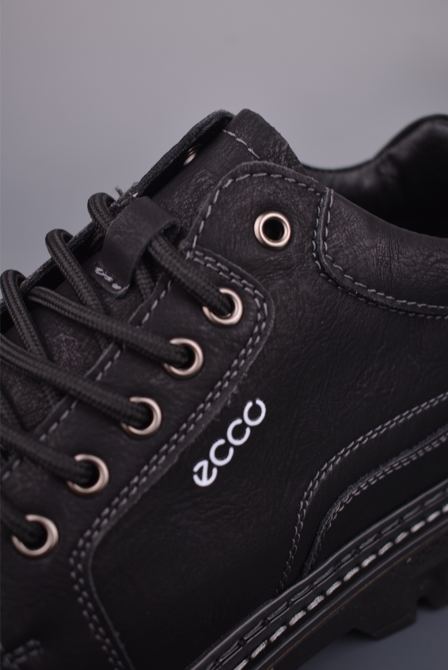 280 Ecco爱步男鞋2025年新款 拼接板鞋拼色 街头轻巧系列 800874