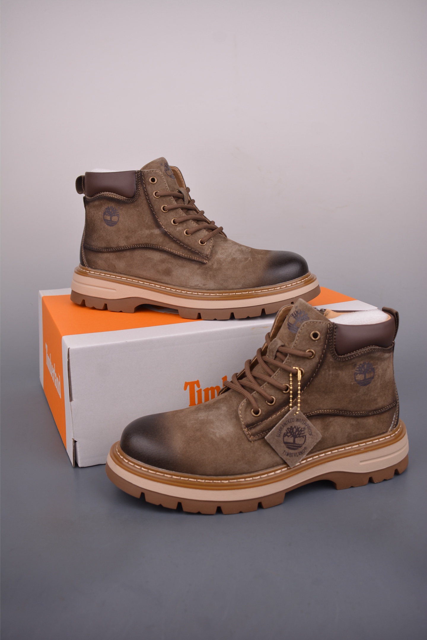280 Timberland添柏岚/天伯伦 户外中帮休闲大黄靴 TB10033
