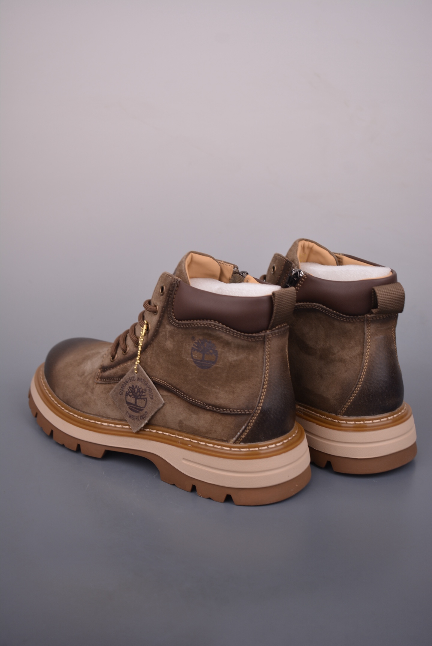 280 Timberland添柏岚/天伯伦 户外中帮休闲大黄靴 TB10033