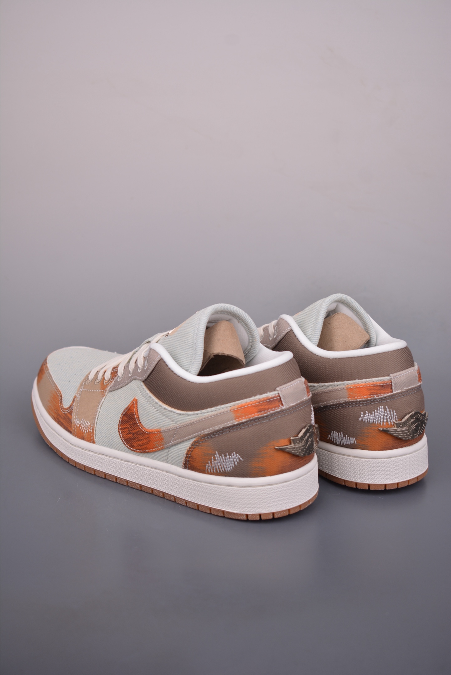 200 Air Jordan 1 Low 蓝棕拼接 AJ1乔1低帮休闲板鞋 IM6664-991