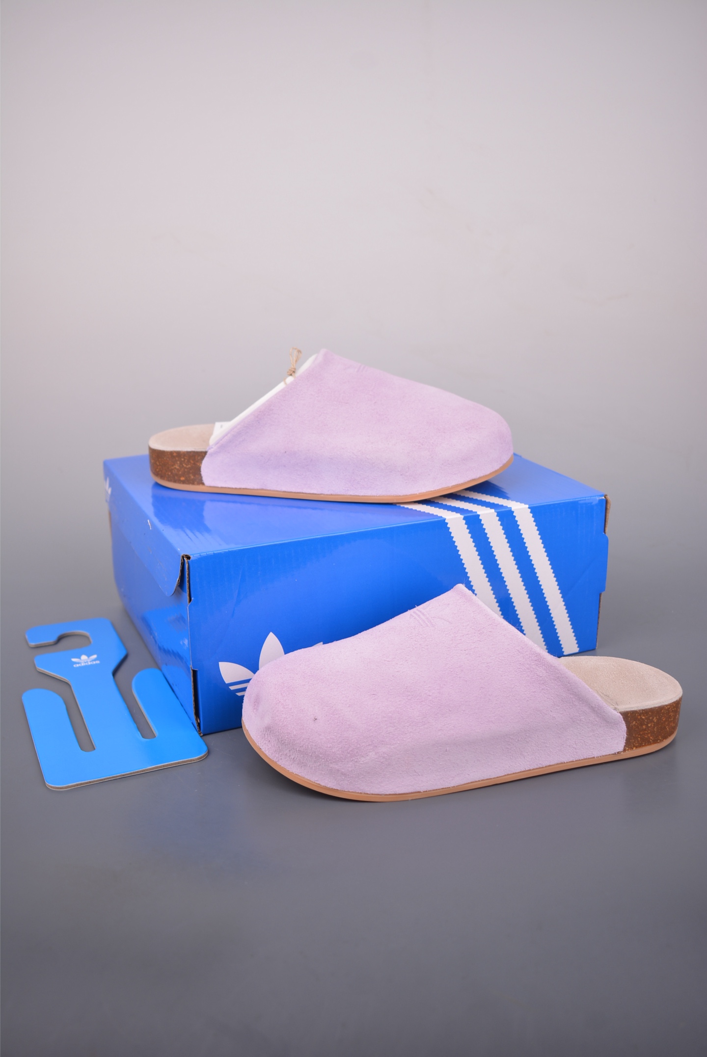 180 adidas originals Adimule 勃肯系 防磨防滑包头拖鞋 懒人福音就是阿迪的穆勒鞋 JP8732