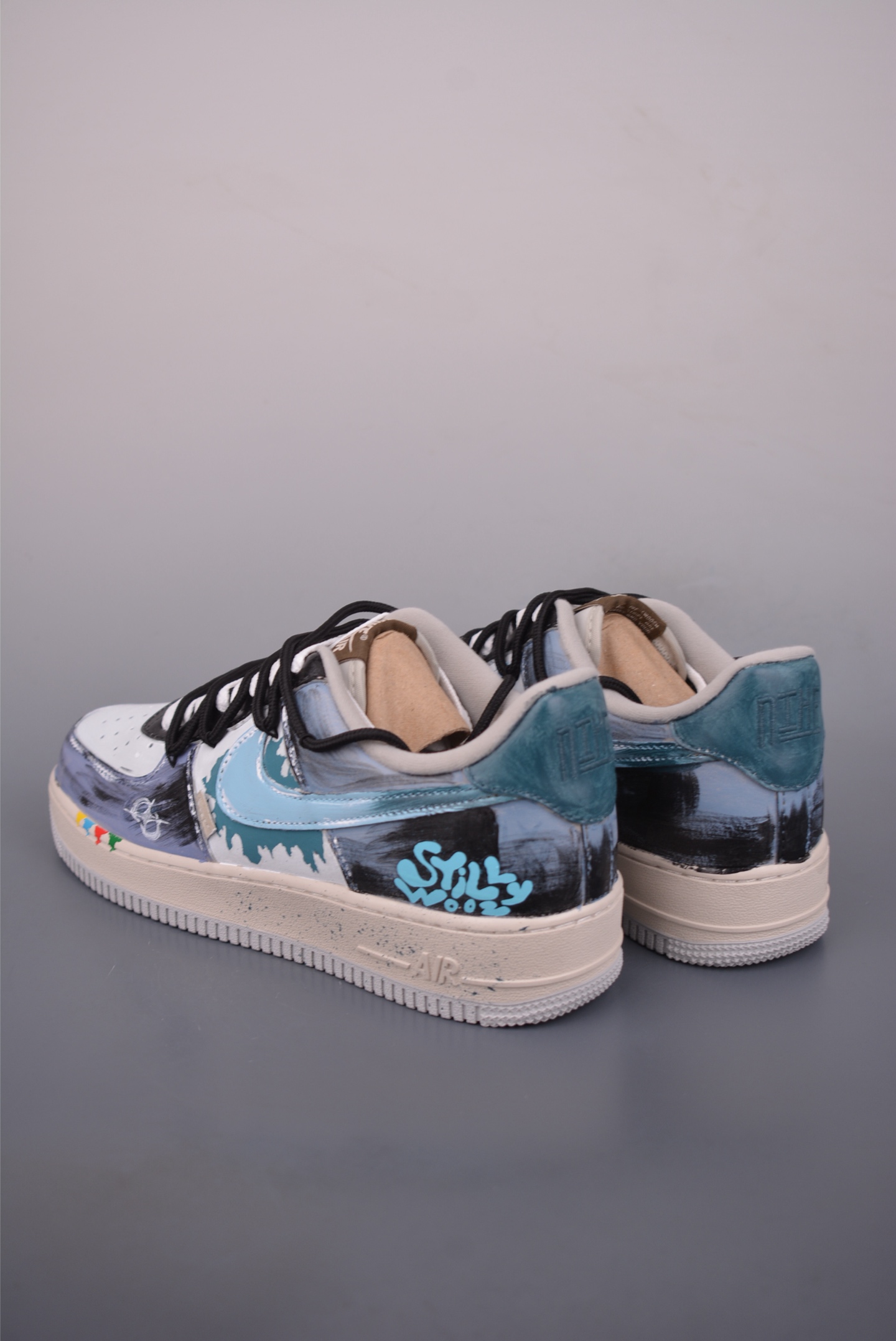 260 Nike Air Force 1 Low 手绘涂鸦 解构绑带 XL2312-101