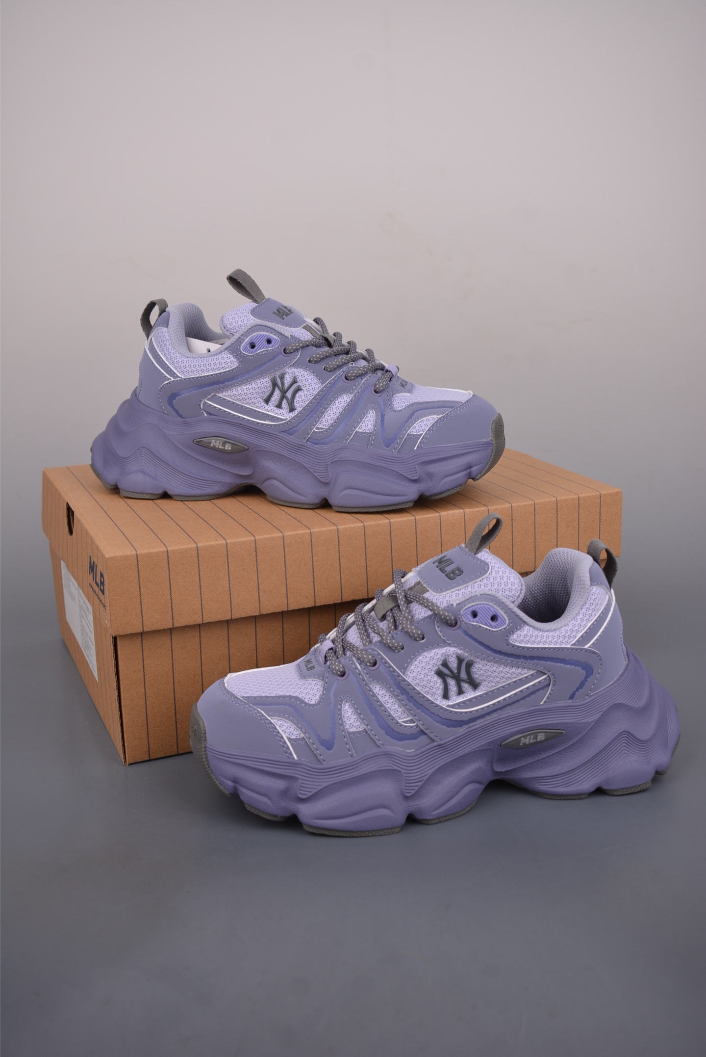 MLB CHAMP CHUNKY VINTAGE NB 纽约洋基队 潮流时尚厚底运动鞋 3ASHCC35N