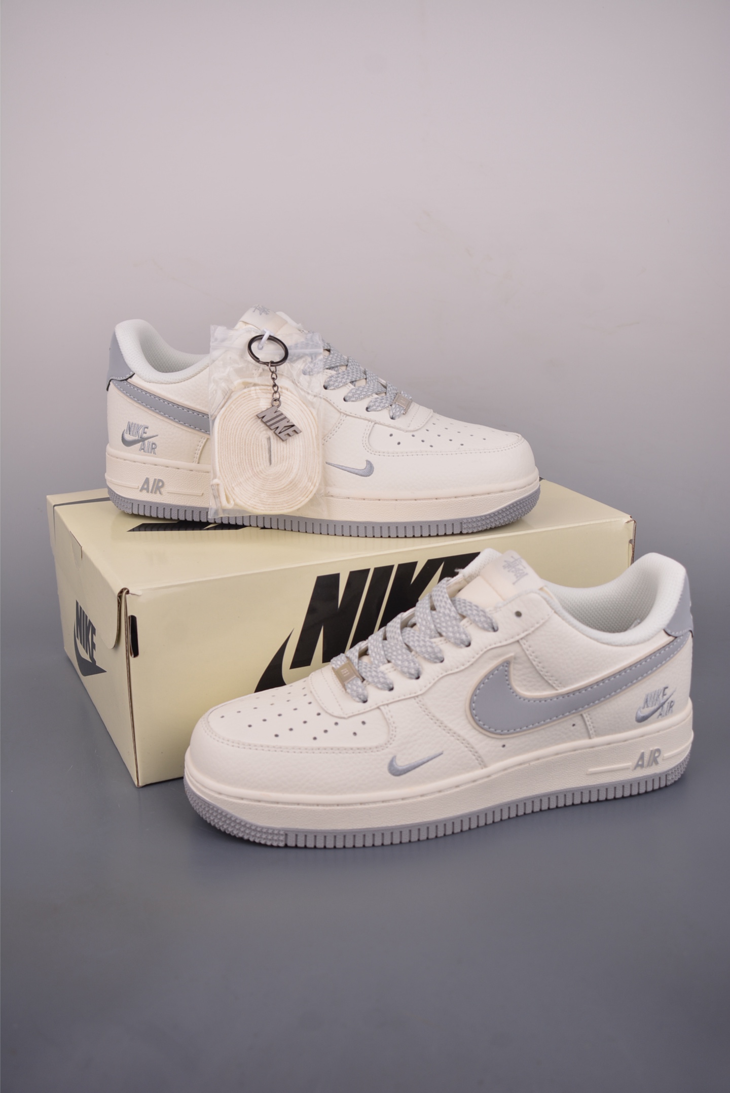 Nike Air Force 1 Low 米白灰 CS5288-0411