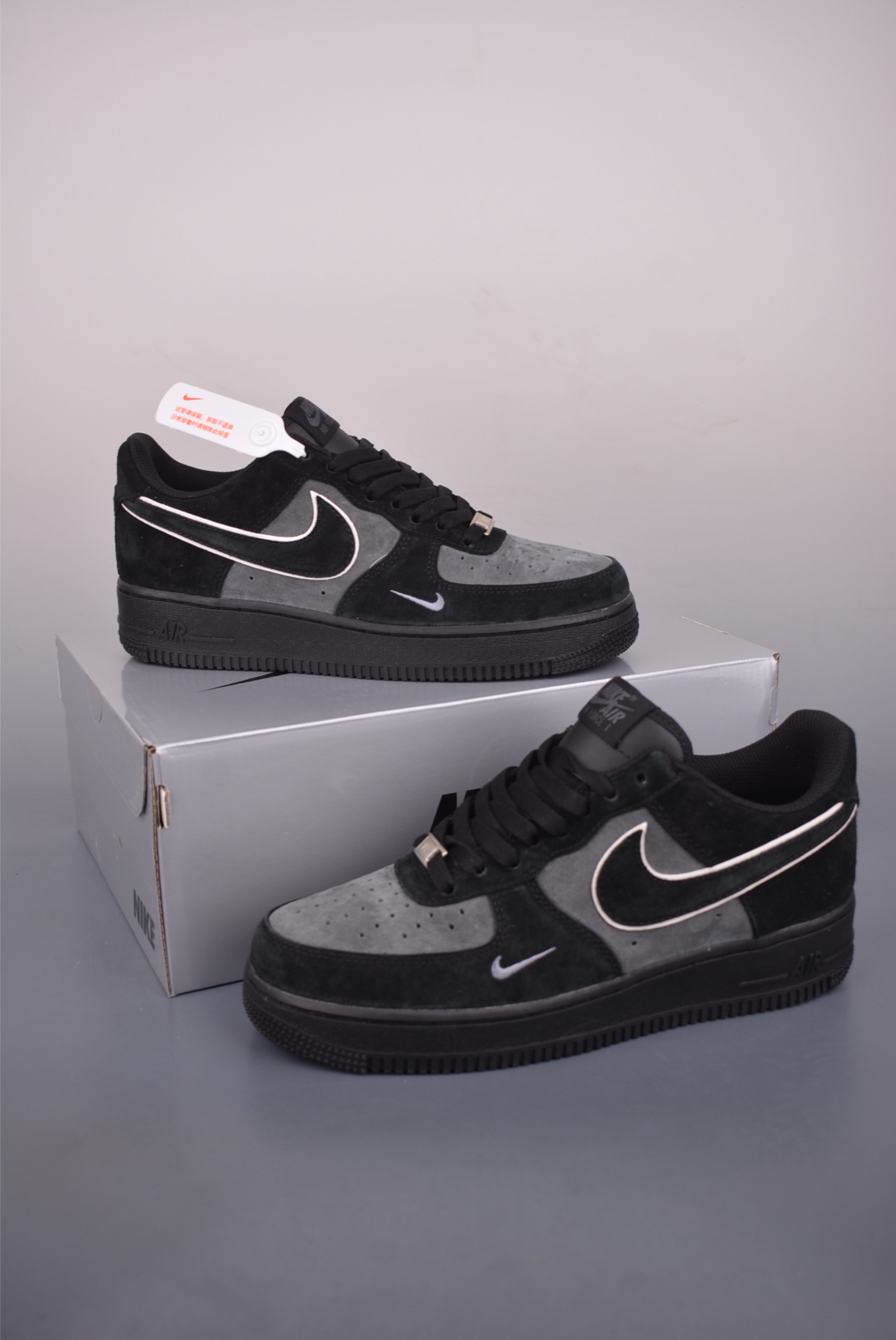 Nike Air Force 1 Low 黑灰 ZH0316-134