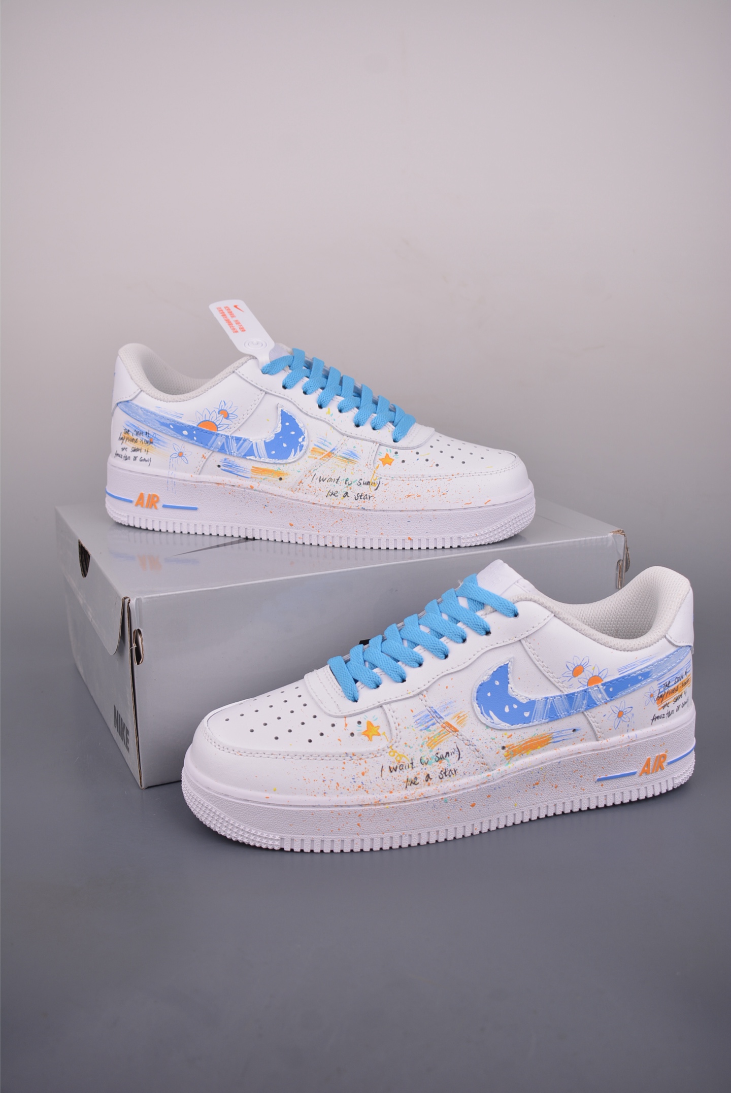 Nike Air Force 1 Low 手绘涂鸦 CW2288-111