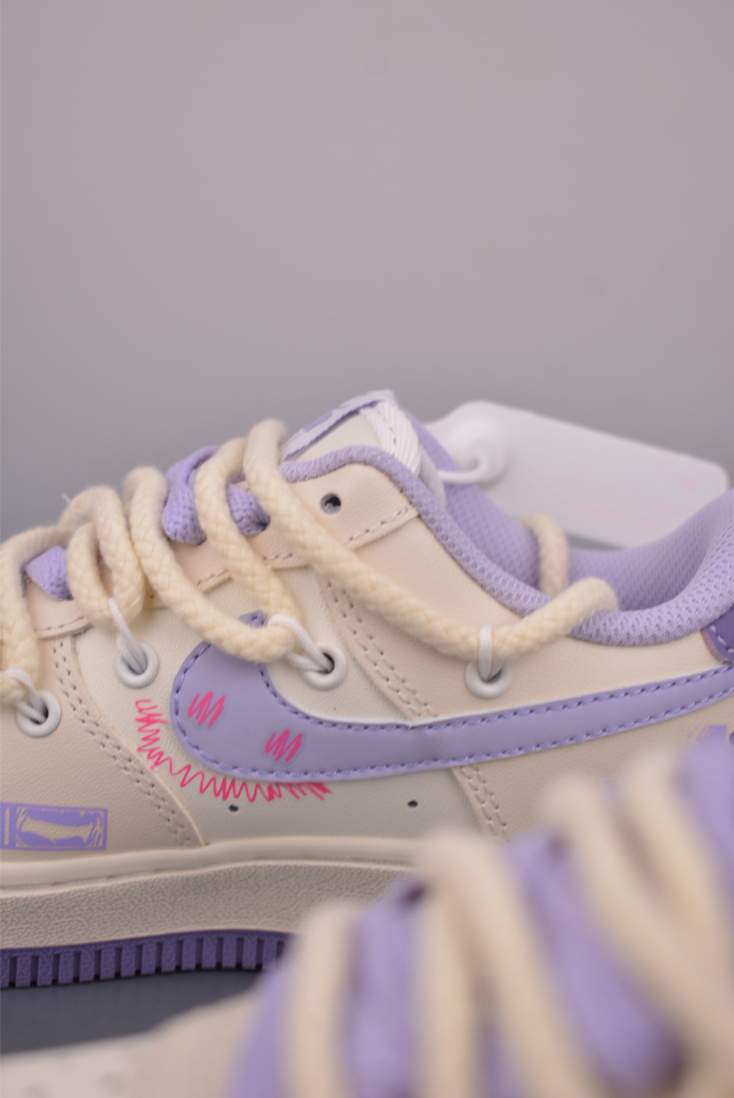 Nike Air Force 1 Low 手绘涂鸦 解构绑带 BD7701-220
