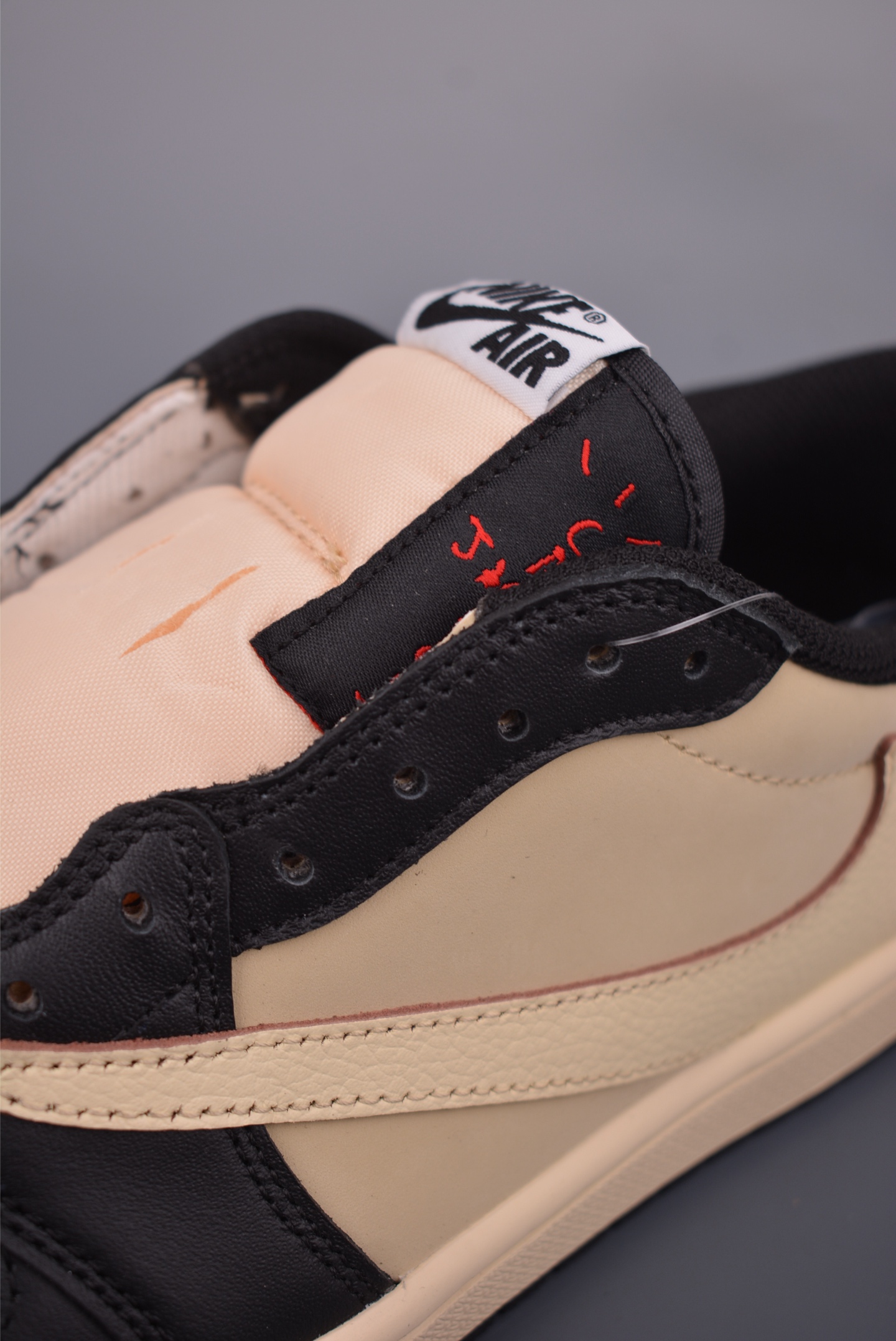 Fragment x Travis Scott x Air Jordan 1 Low 三方联名倒钩 DM7866-201