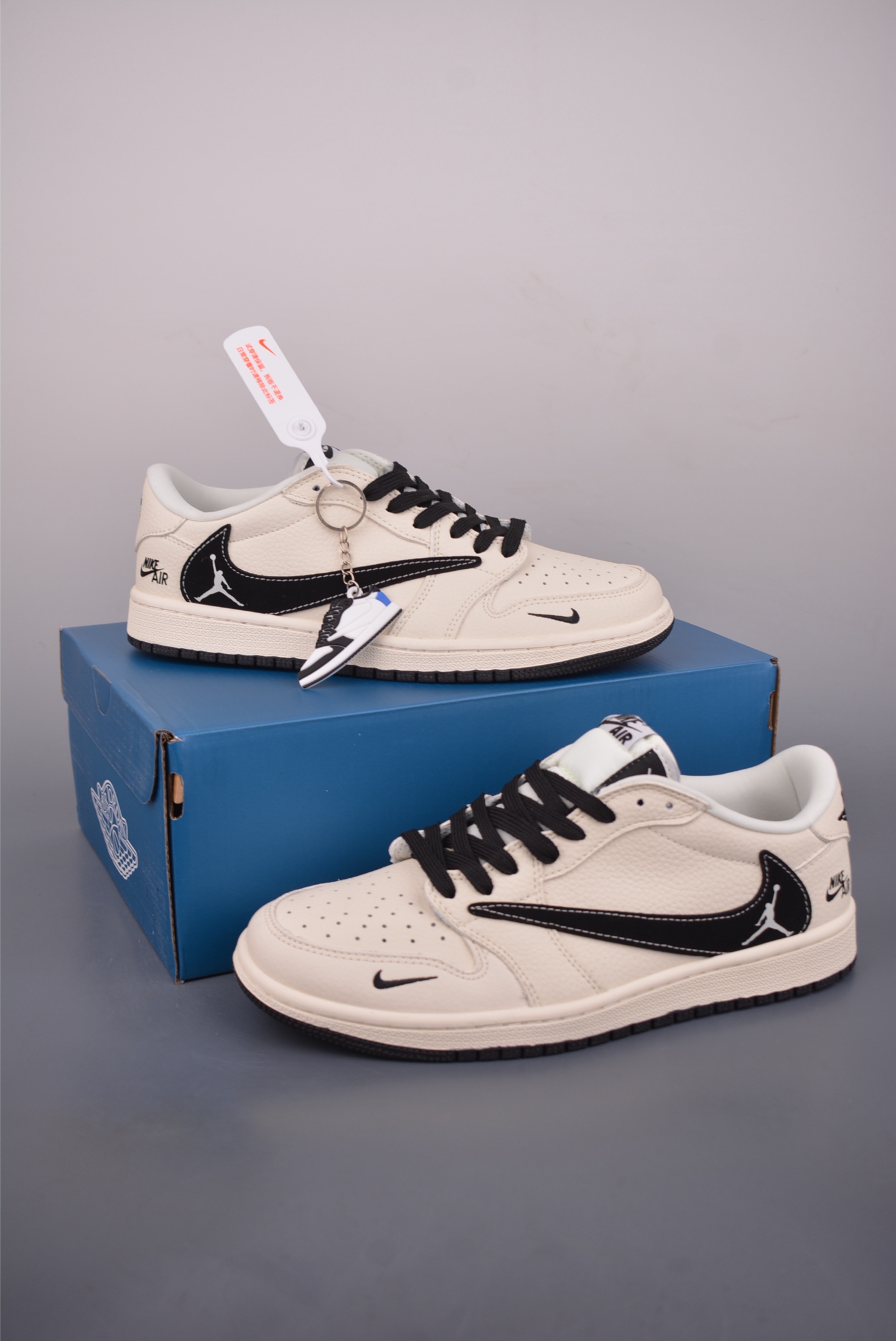 Fragment x Travis Scott x Air Jordan 1 Low 三方联名倒钩 DD7866-105