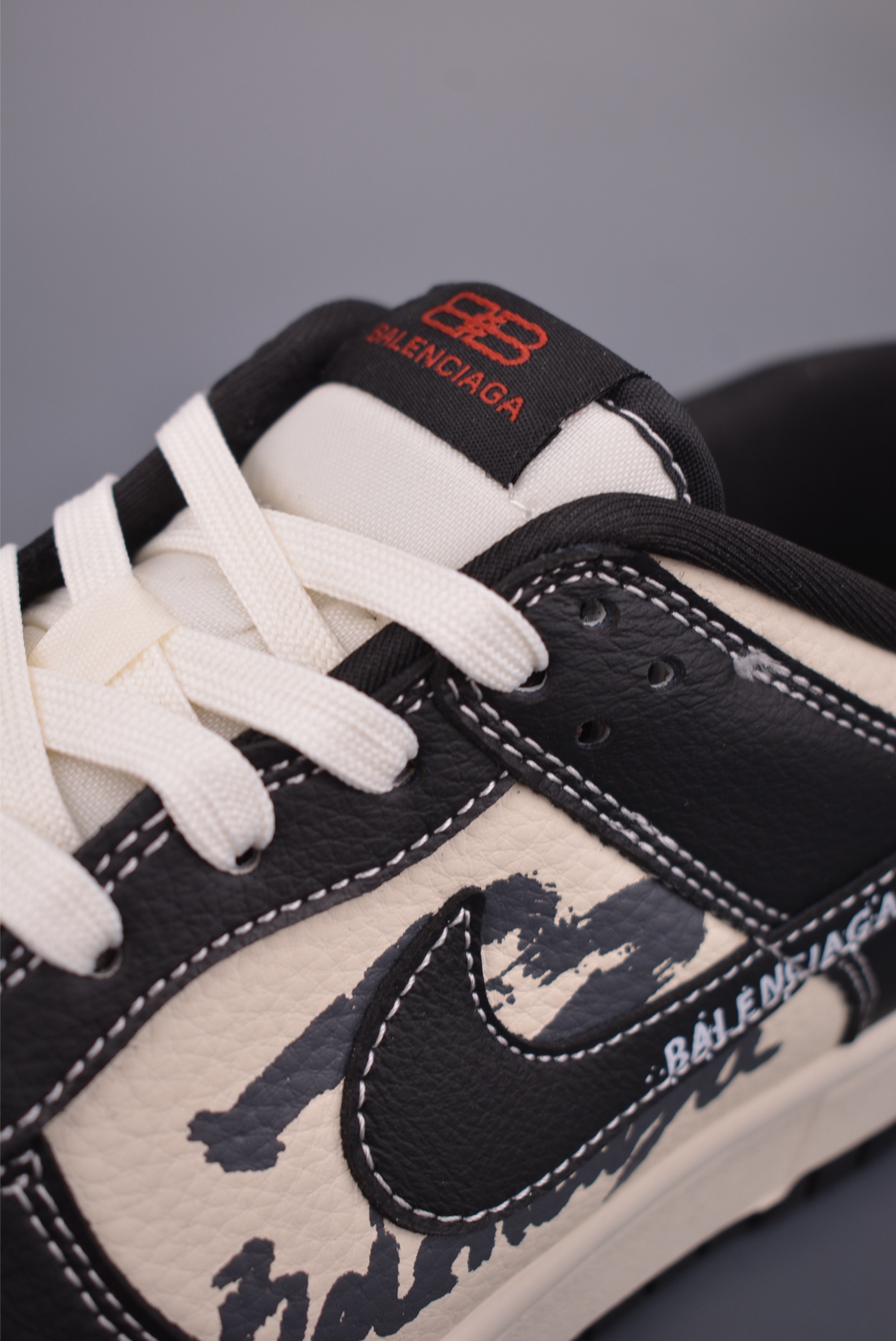 280 Nike SB Dunk Low 巴黎世家联名 解构抽绳鞋带 DS6608-016