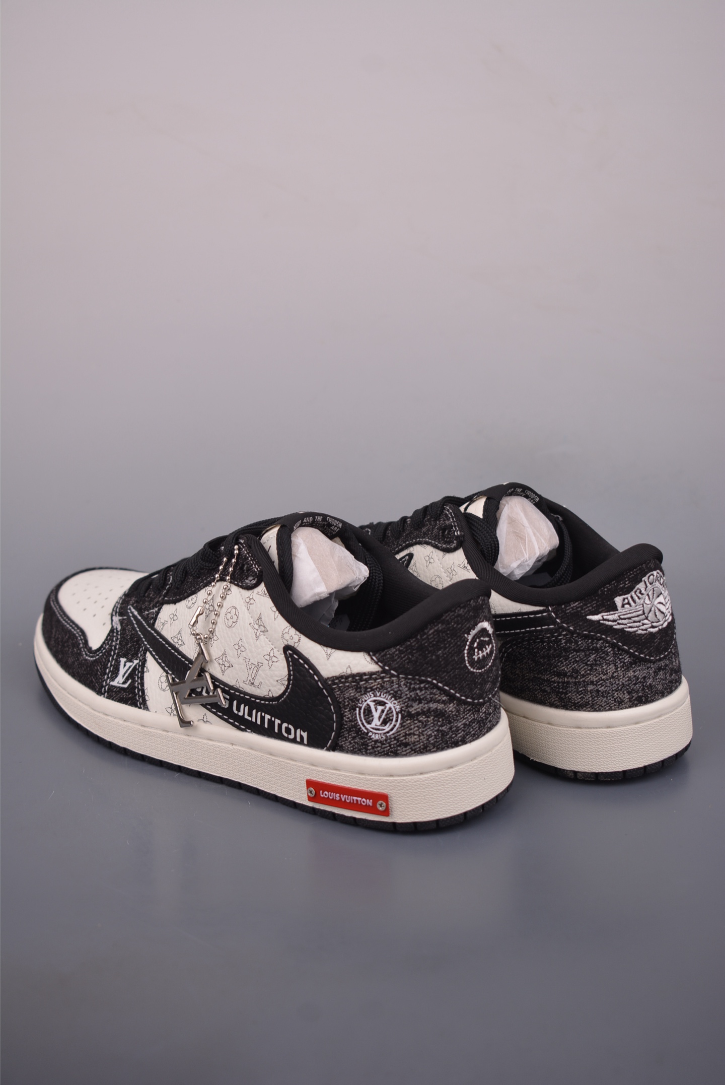 Fragment x Travis Scott x LV Air Jordan 1 Low 三方联名倒钩 SC0601-054