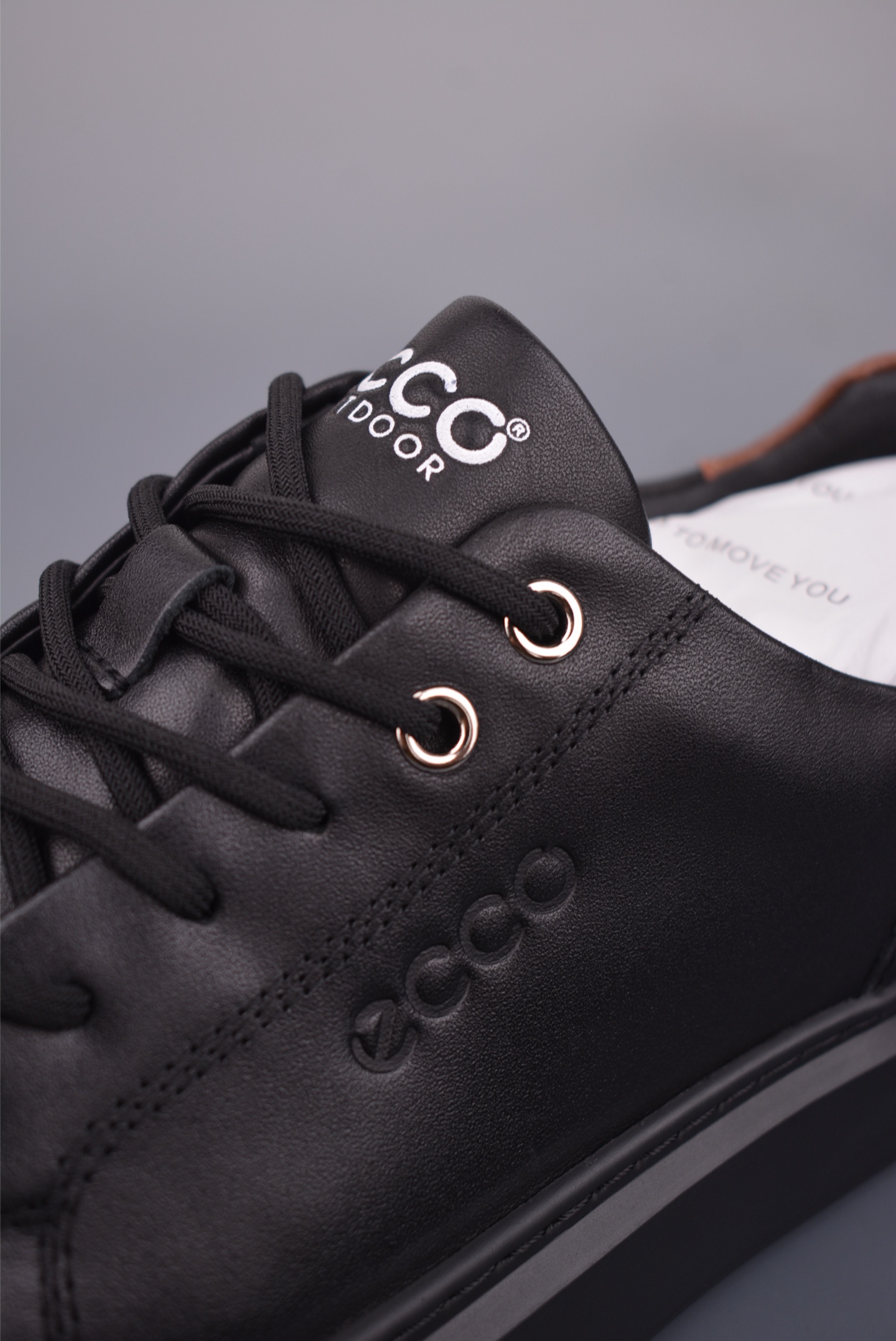 300 ECCO爱步休闲鞋子男鞋 透气防水百搭休闲板鞋 柔酷7号系列经典小白鞋 470364