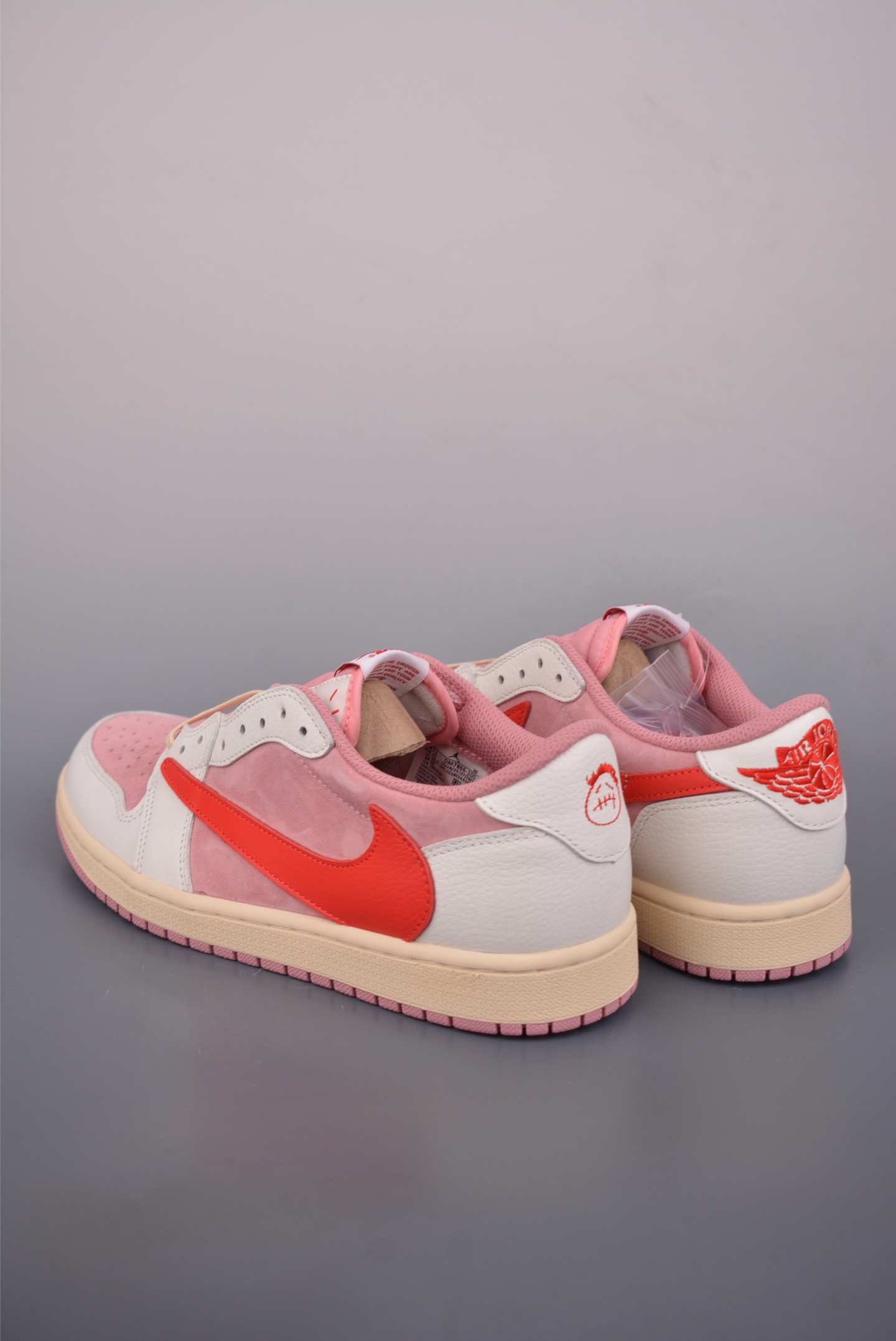 Fragment x Travis Scott x Air Jordan 1 Low 三方联名倒钩 DM7866-100