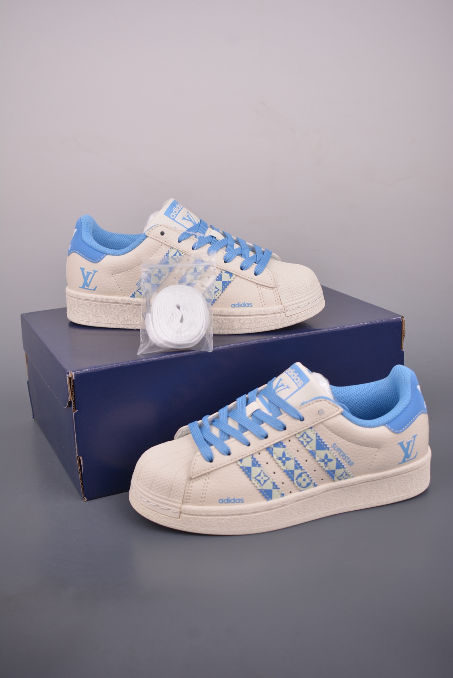 双十一独家福利 120 Adidas Originals Superstar 2025全新版本 贝壳头DIY联名 1124