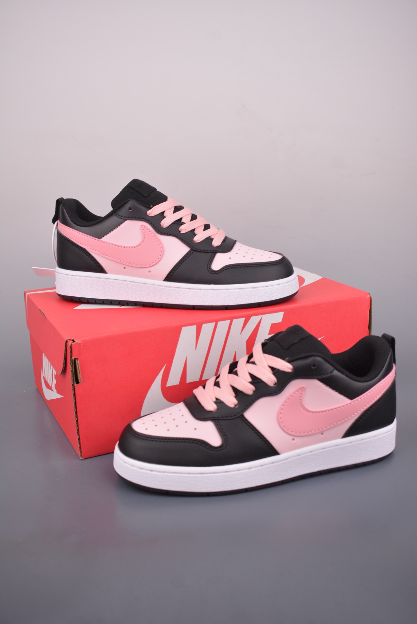 NIKE Court Borough Low 休闲运动板鞋 版本 低帮百搭透气休闲运动板鞋 B05448-115