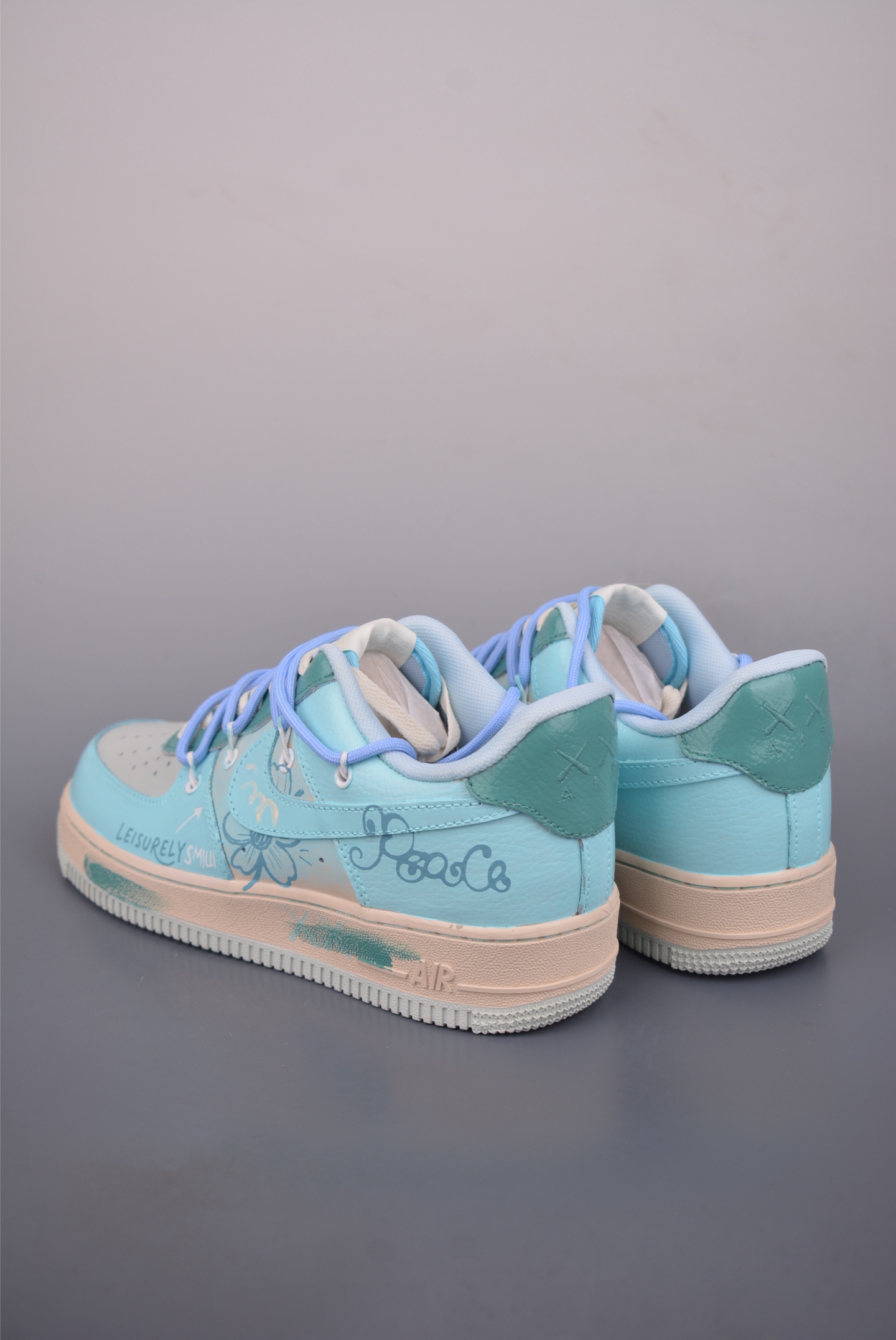 Nike Air Force 1 Low 青空花屿 解构绑带 KS6968-777