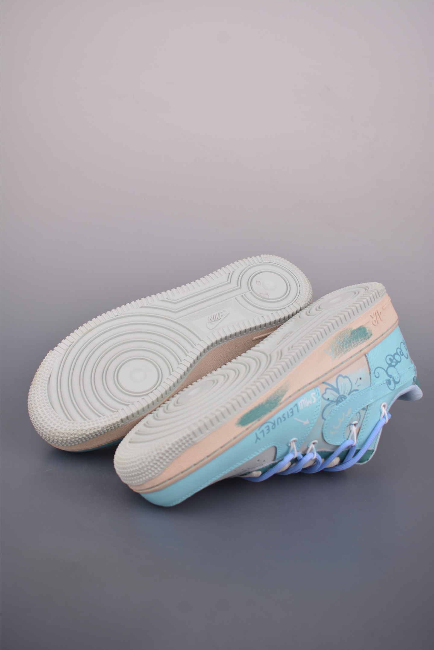 Nike Air Force 1 Low 青空花屿 解构绑带 KS6968-777