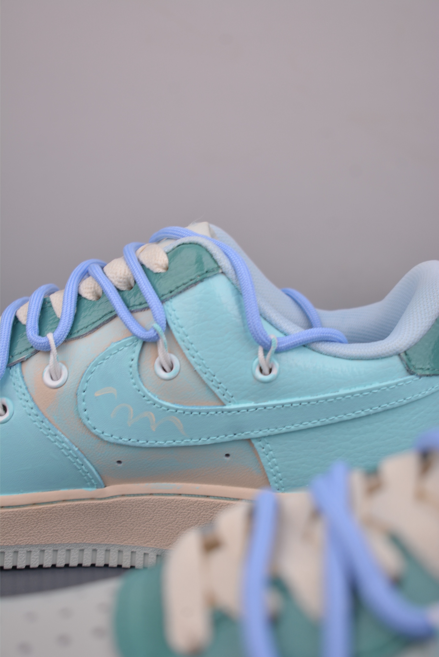 Nike Air Force 1 Low 青空花屿 解构绑带 KS6968-777