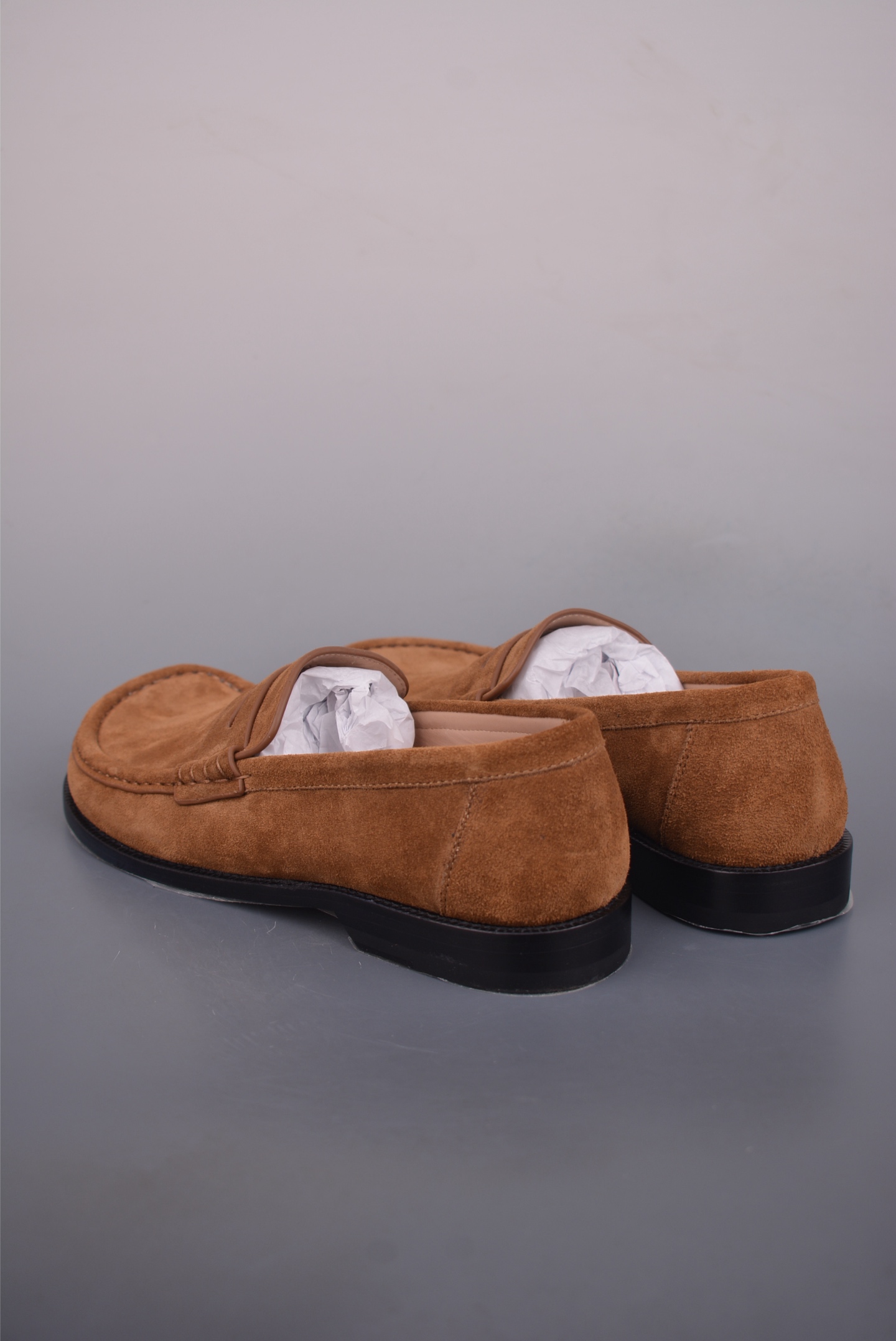 560 LOEWE罗意威老钱乐福鞋 美拉德色系老钱风乐福鞋 M186290X14