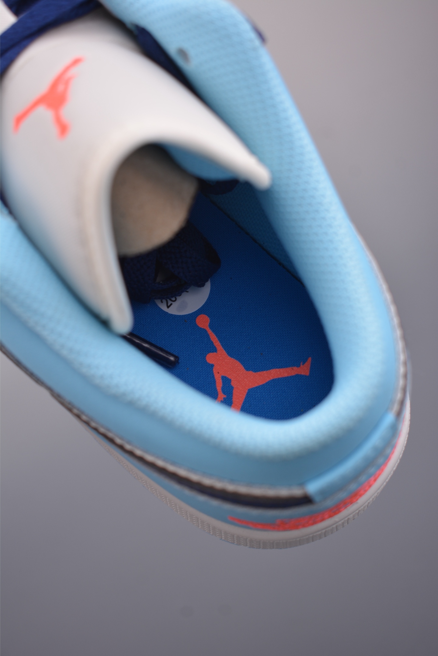 原装裸鞋级 市面最高工艺产物 Air Jordan 1 Low复古蓝 553558-149